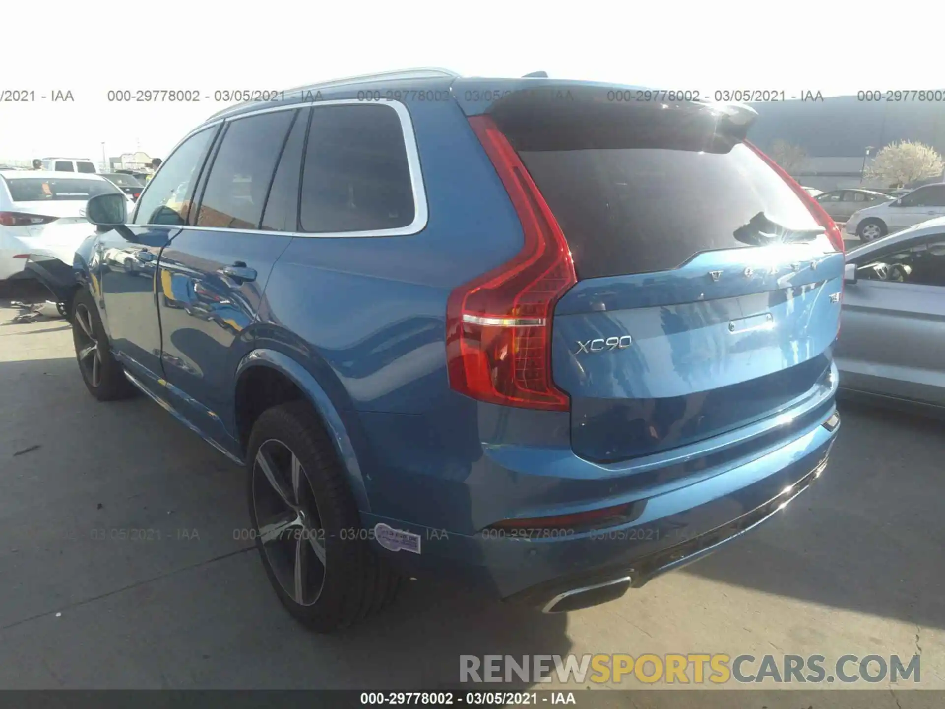 3 Photograph of a damaged car YV4BR0CM7K1500521 VOLVO XC90 2019