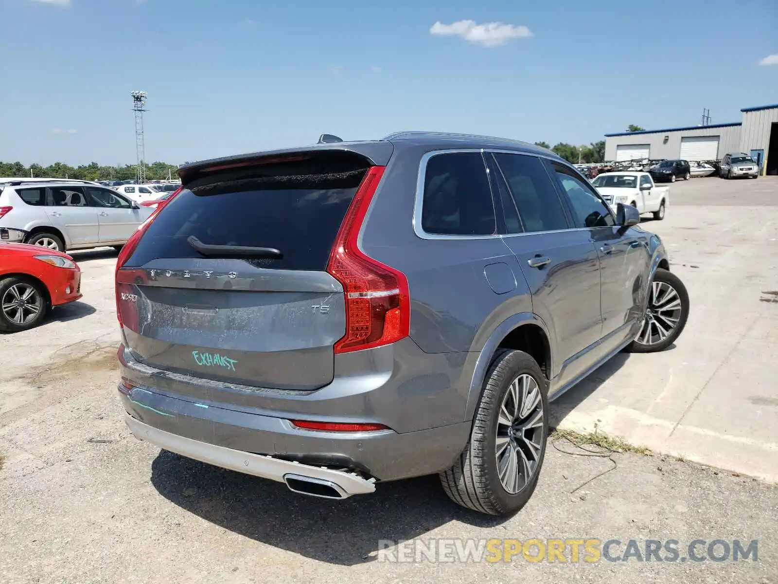 4 Фотография поврежденного автомобиля YV4102CK2L1602049 VOLVO XC90 2020