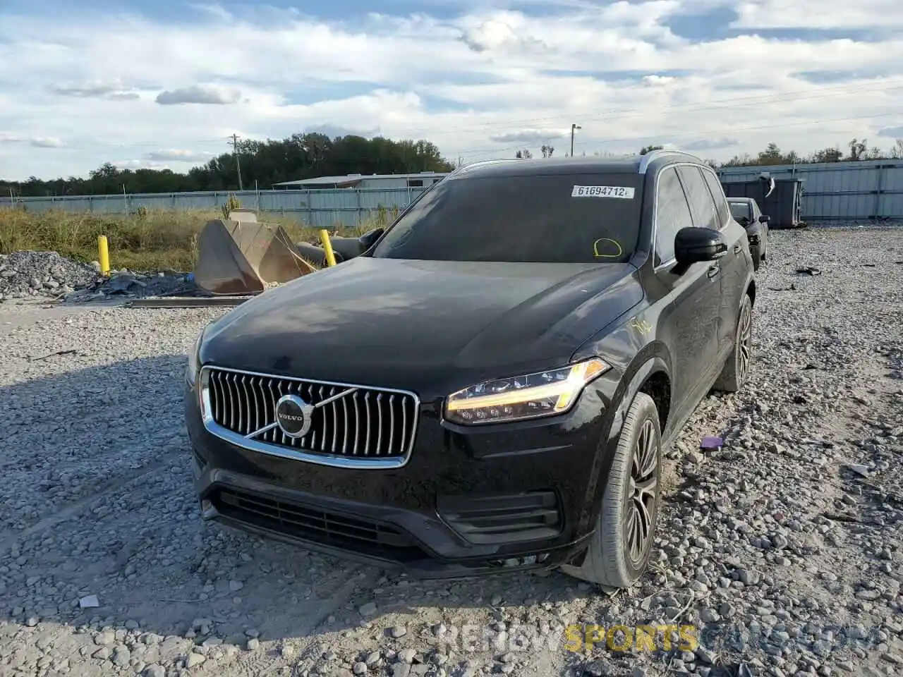 2 Photograph of a damaged car YV4102CK7L1586799 VOLVO XC90 2020