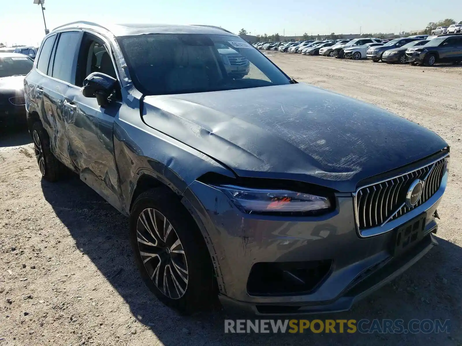 1 Photograph of a damaged car YV4102CK9L1562519 VOLVO XC90 2020