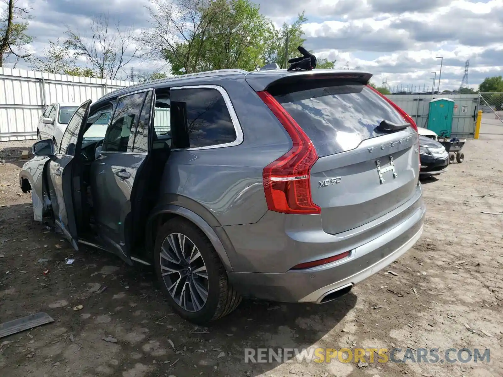 3 Фотография поврежденного автомобиля YV4102PK1L1578725 VOLVO XC90 2020