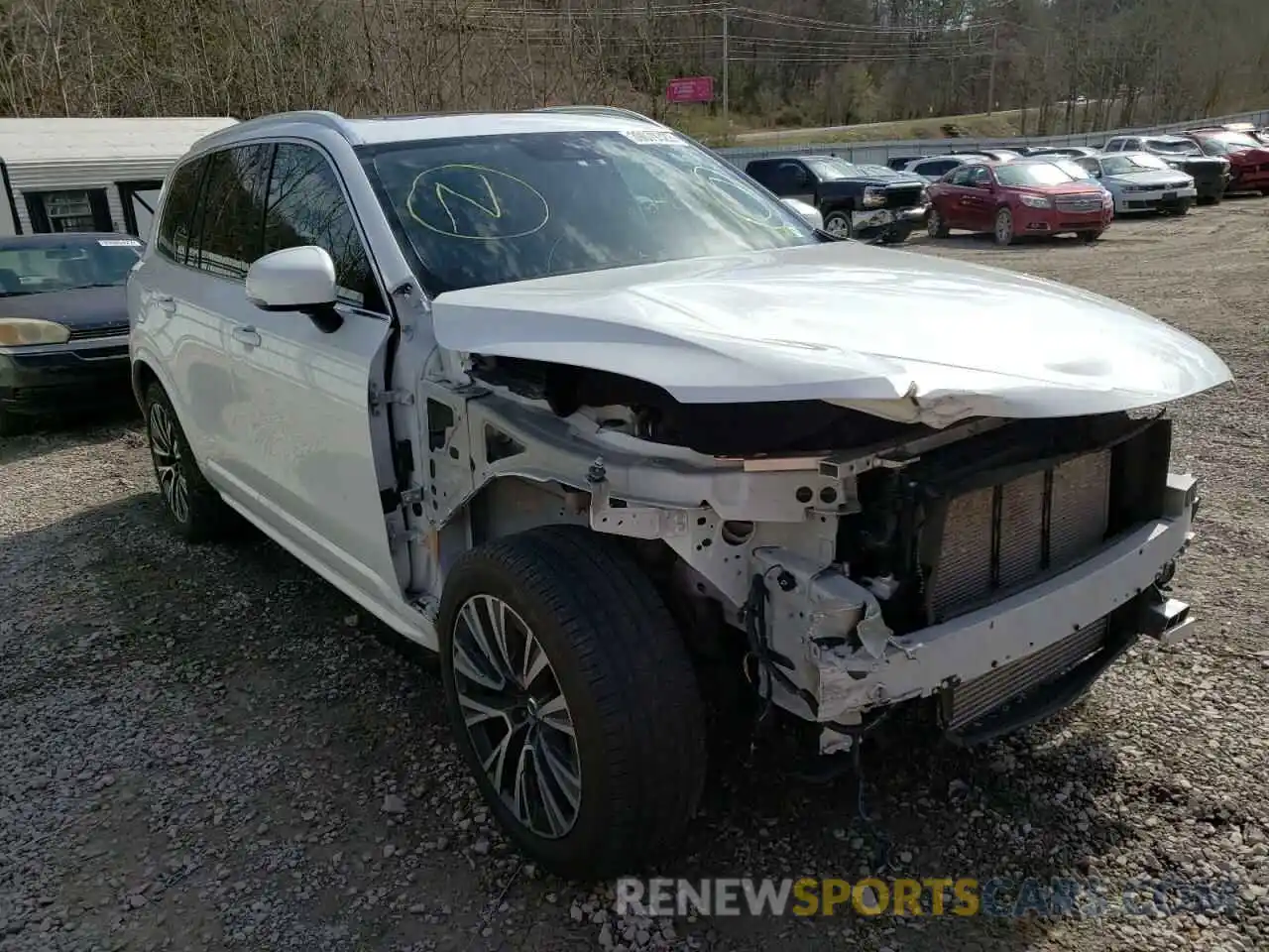 1 Photograph of a damaged car YV4102PK2L1578636 VOLVO XC90 2020