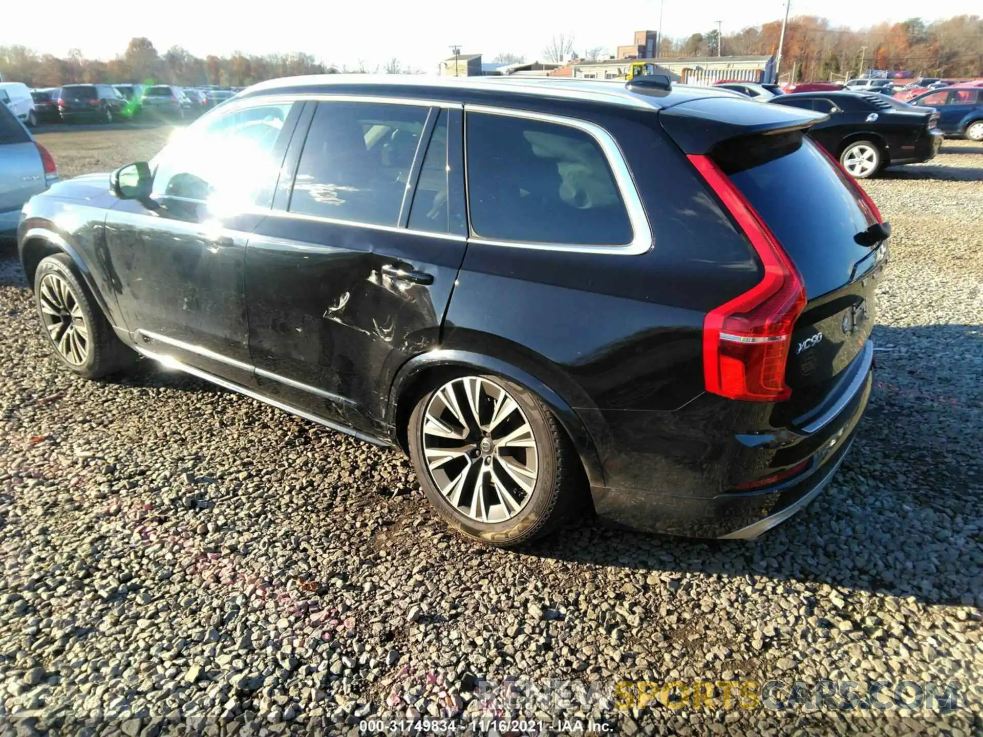 3 Фотография поврежденного автомобиля YV4102PK2L1594318 VOLVO XC90 2020