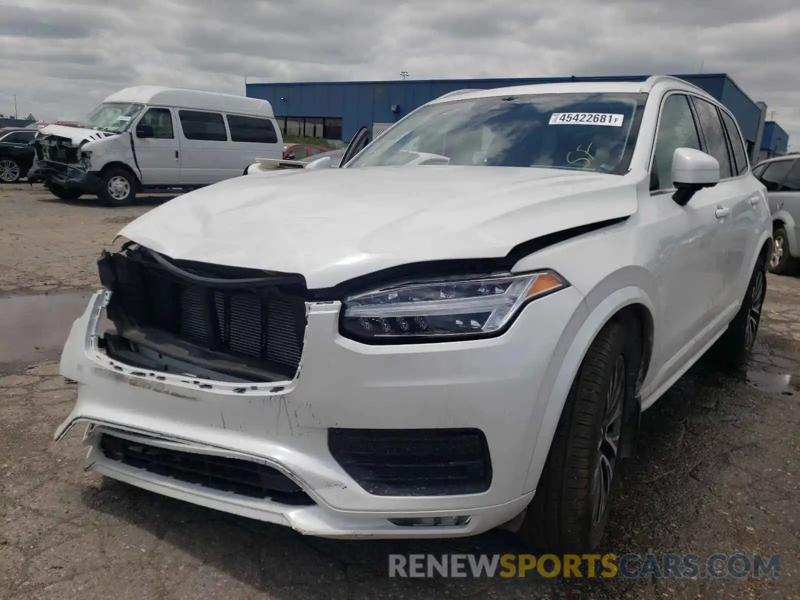 2 Photograph of a damaged car YV4102PK2L1619766 VOLVO XC90 2020