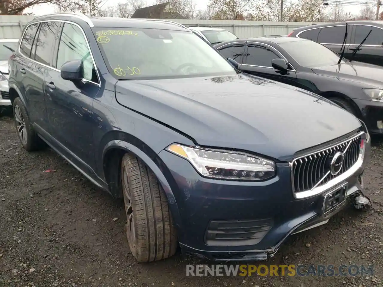 1 Photograph of a damaged car YV4102PK3L1618142 VOLVO XC90 2020