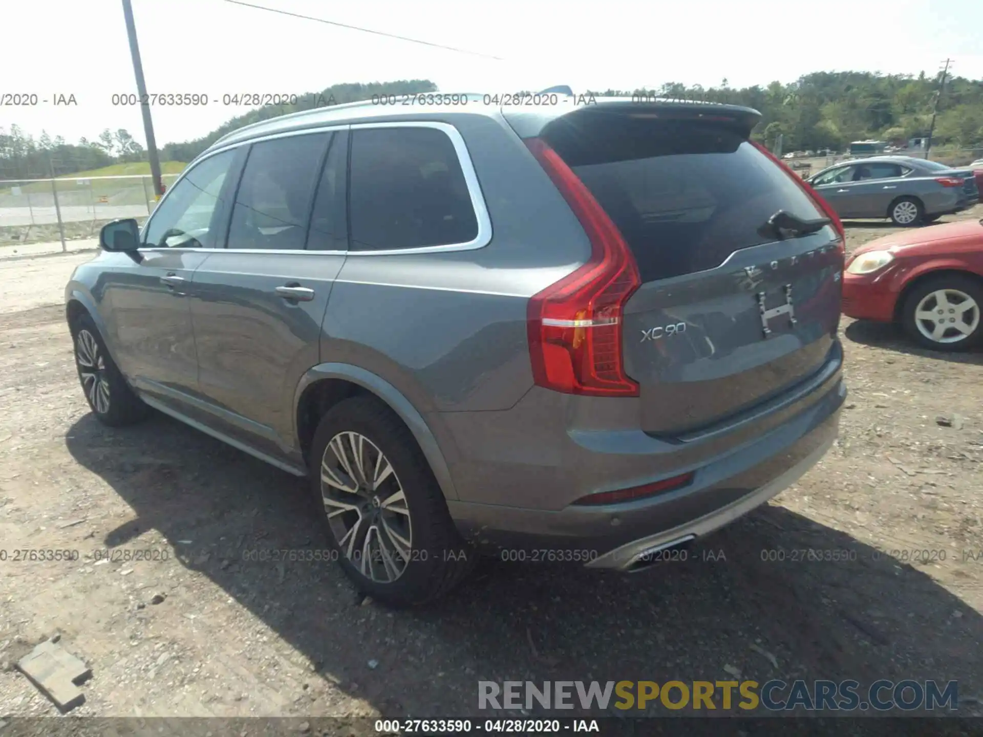 3 Photograph of a damaged car YV4102PK4L1531205 VOLVO XC90 2020