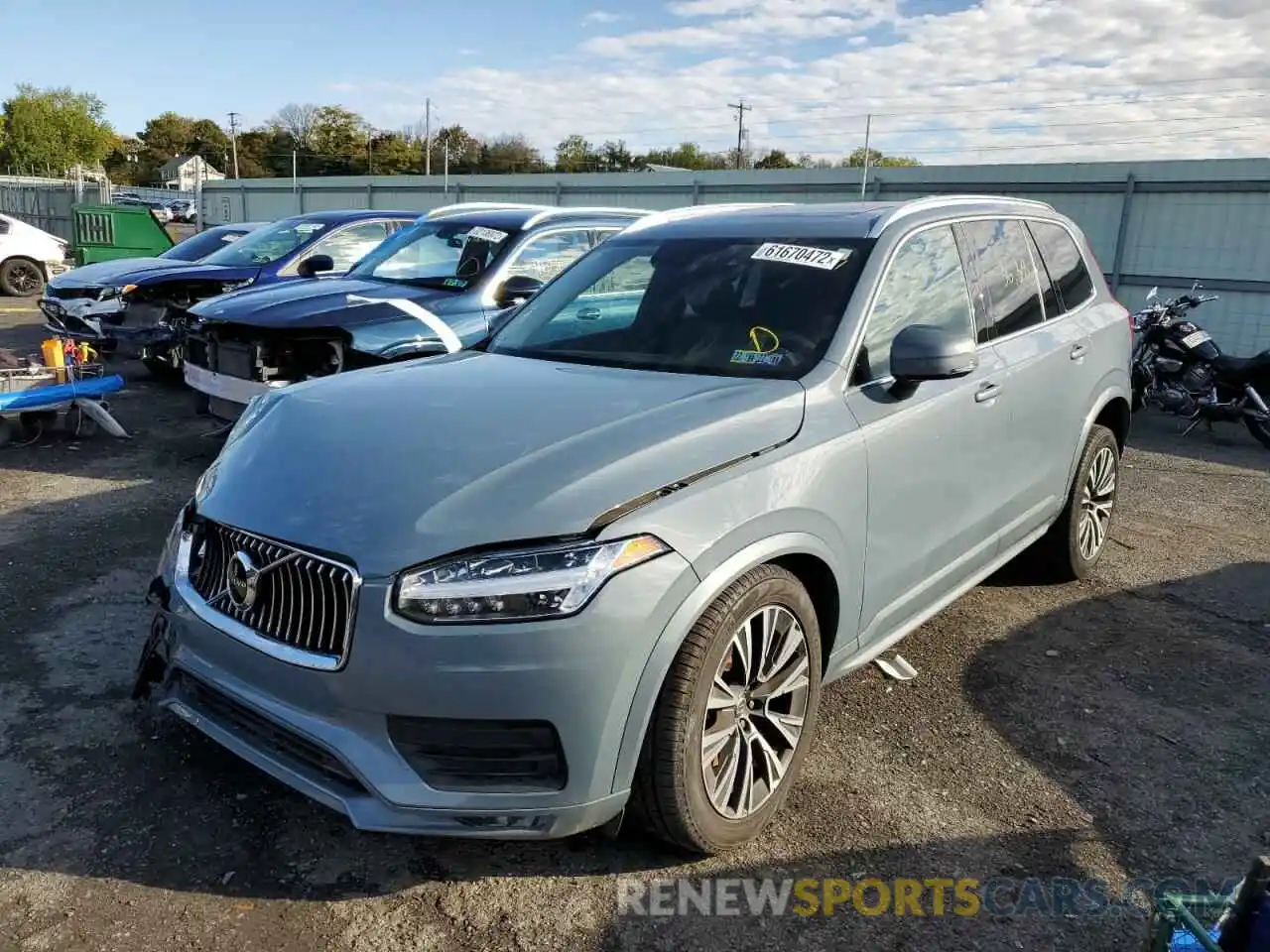 2 Photograph of a damaged car YV4102PK4L1553463 VOLVO XC90 2020