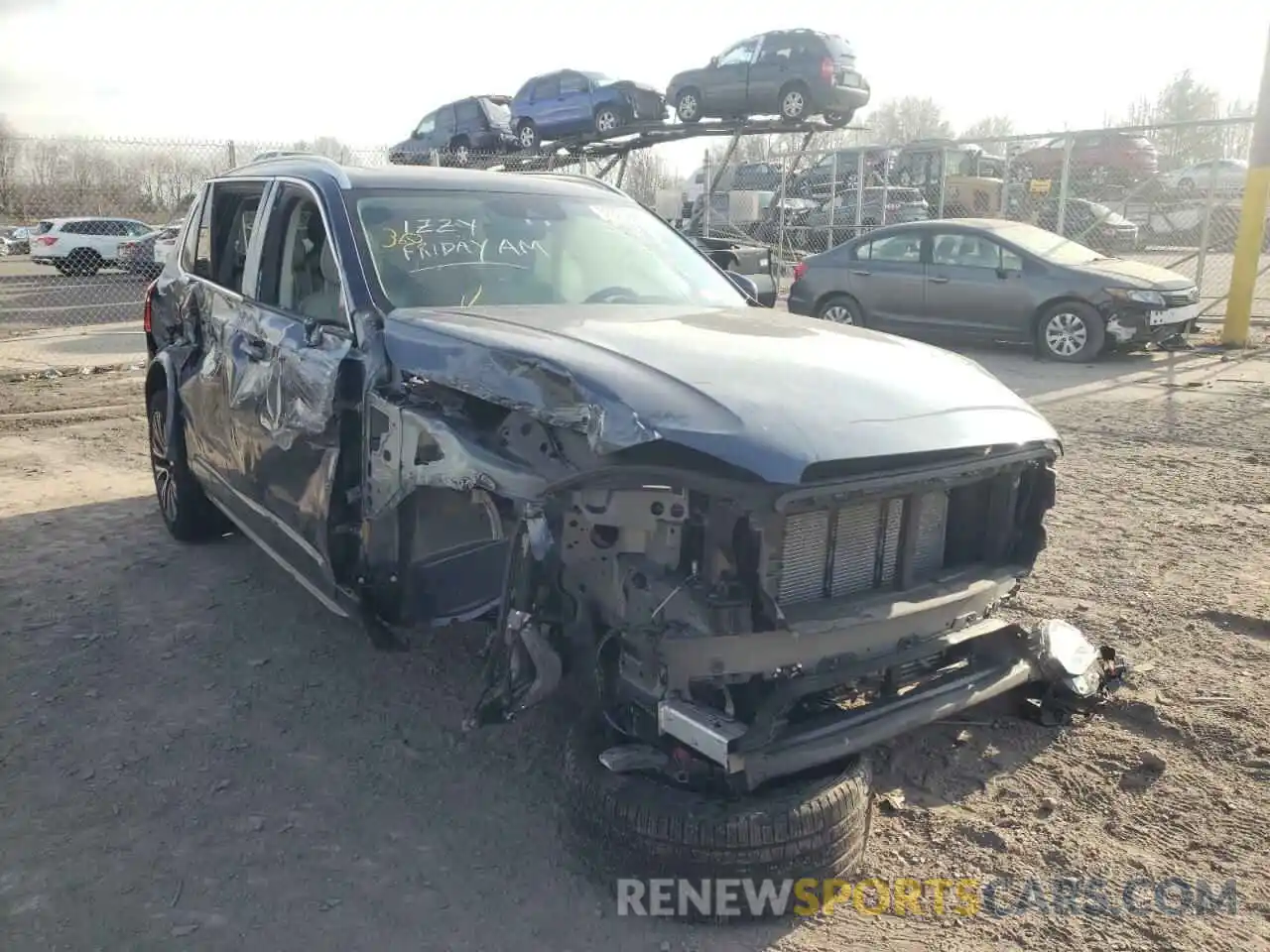 1 Photograph of a damaged car YV4102PK5L1564729 VOLVO XC90 2020