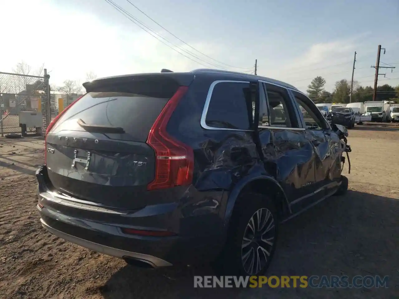 4 Фотография поврежденного автомобиля YV4102PK5L1564729 VOLVO XC90 2020