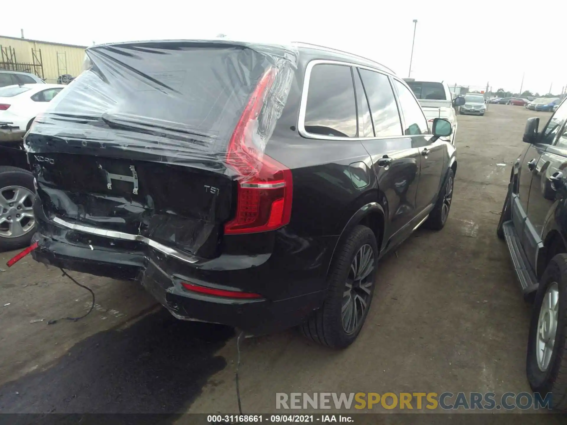 4 Фотография поврежденного автомобиля YV4102PK5L1578548 VOLVO XC90 2020