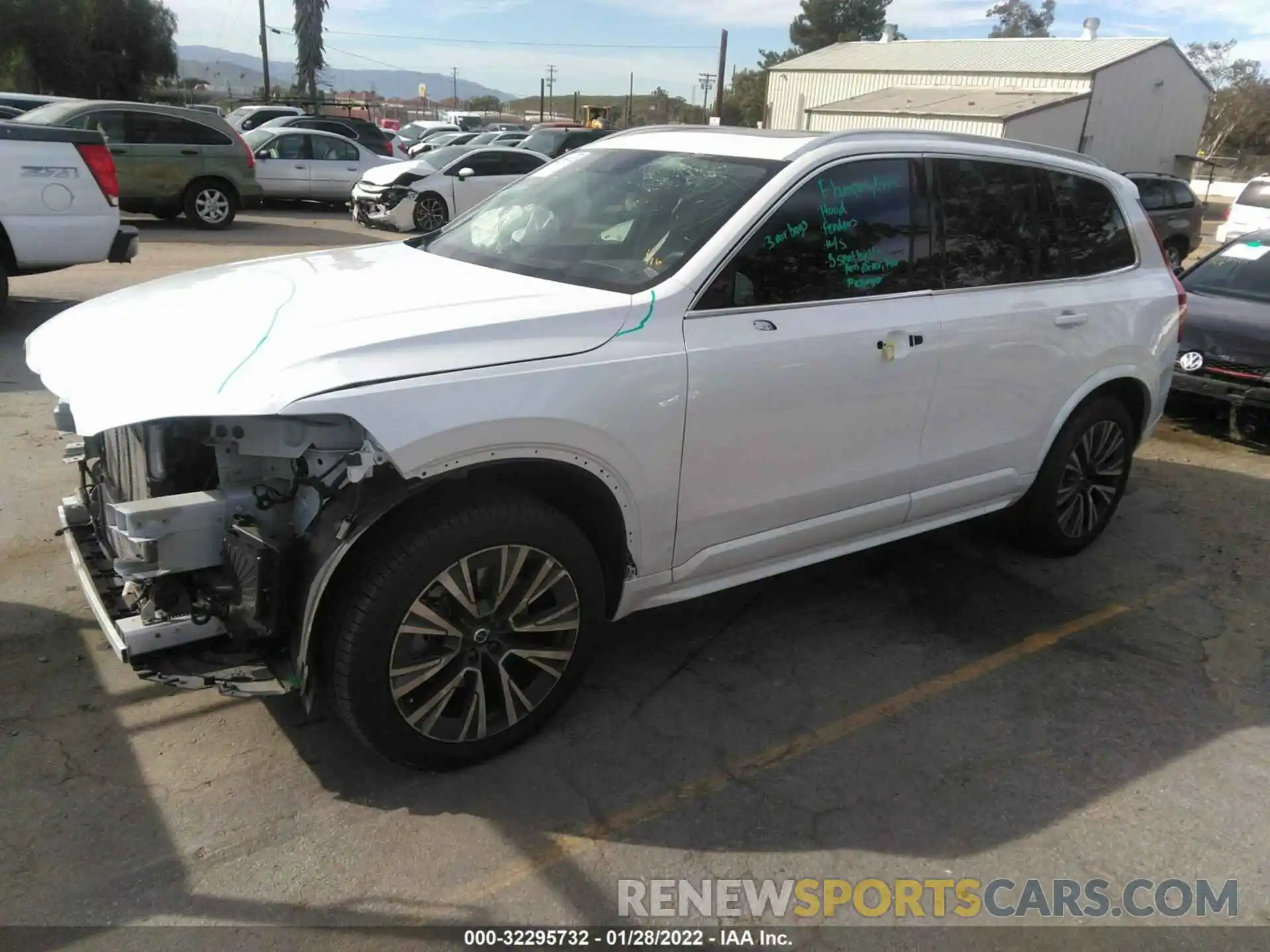 2 Photograph of a damaged car YV4102PK5L1591865 VOLVO XC90 2020