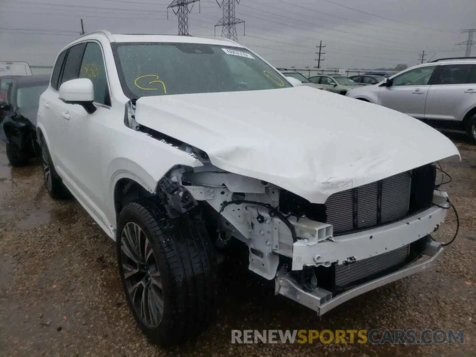 1 Photograph of a damaged car YV4102PK6L1560561 VOLVO XC90 2020