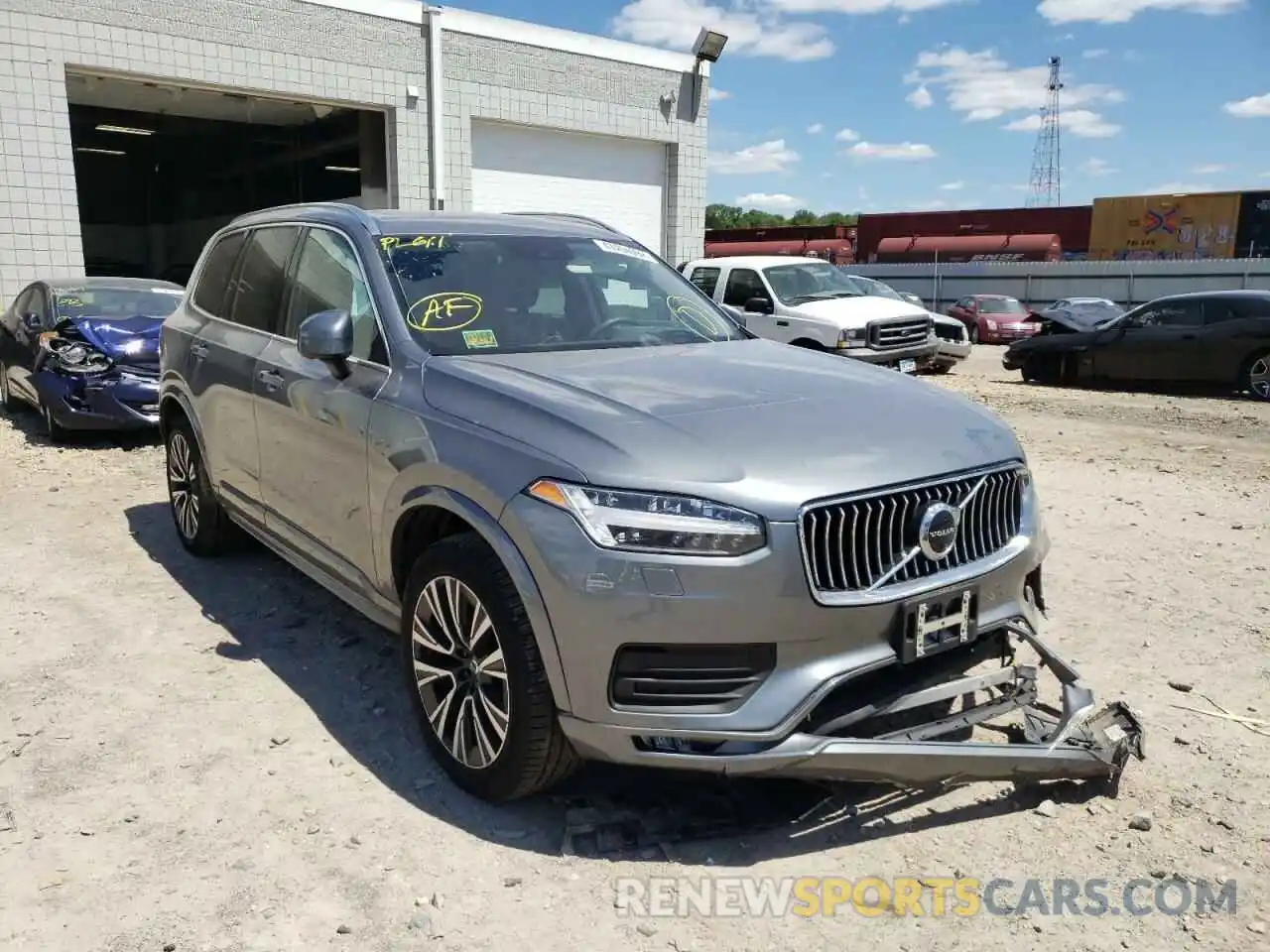 1 Photograph of a damaged car YV4102PK6L1613355 VOLVO XC90 2020