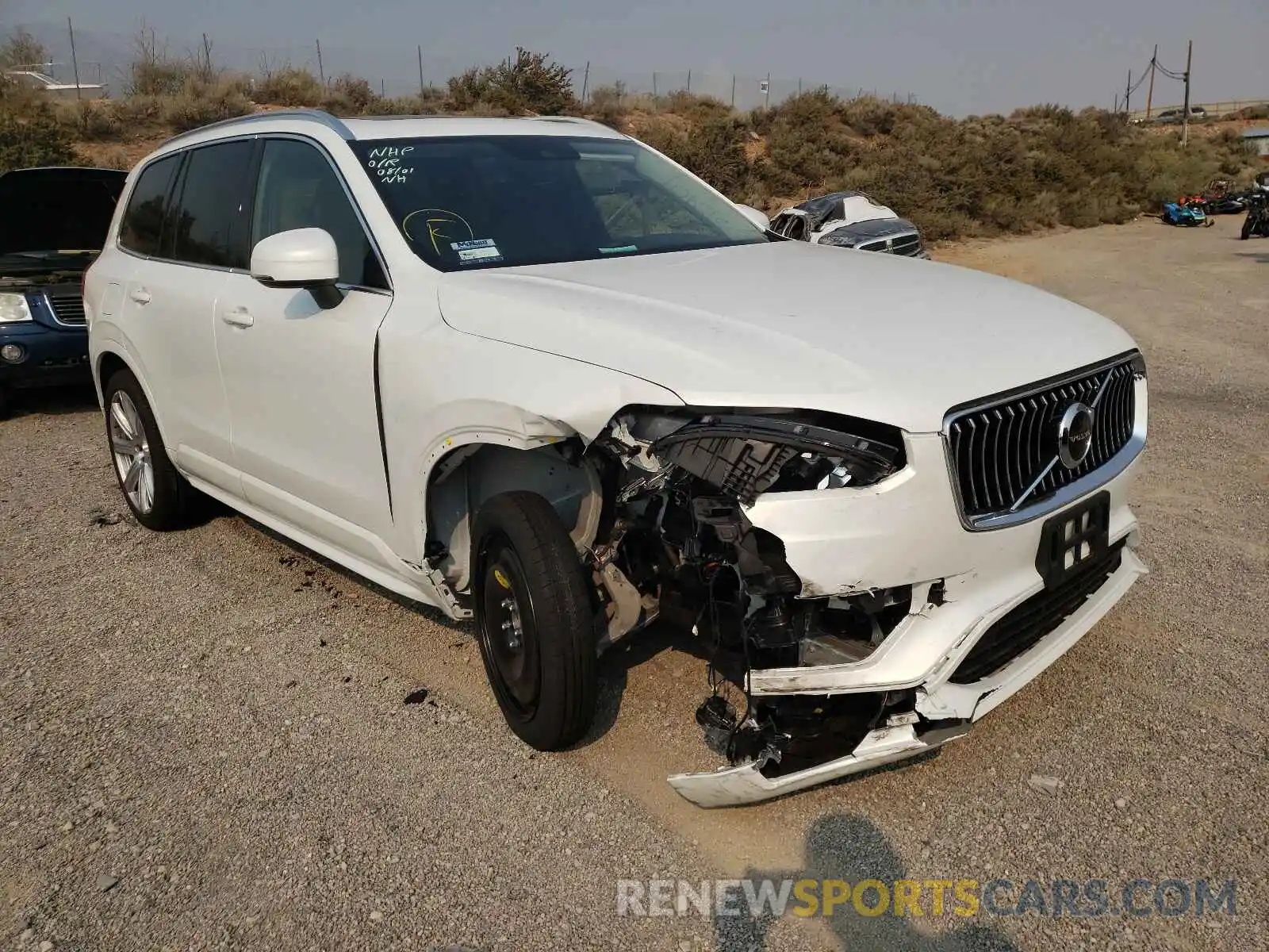 1 Photograph of a damaged car YV4102PK8L1574185 VOLVO XC90 2020