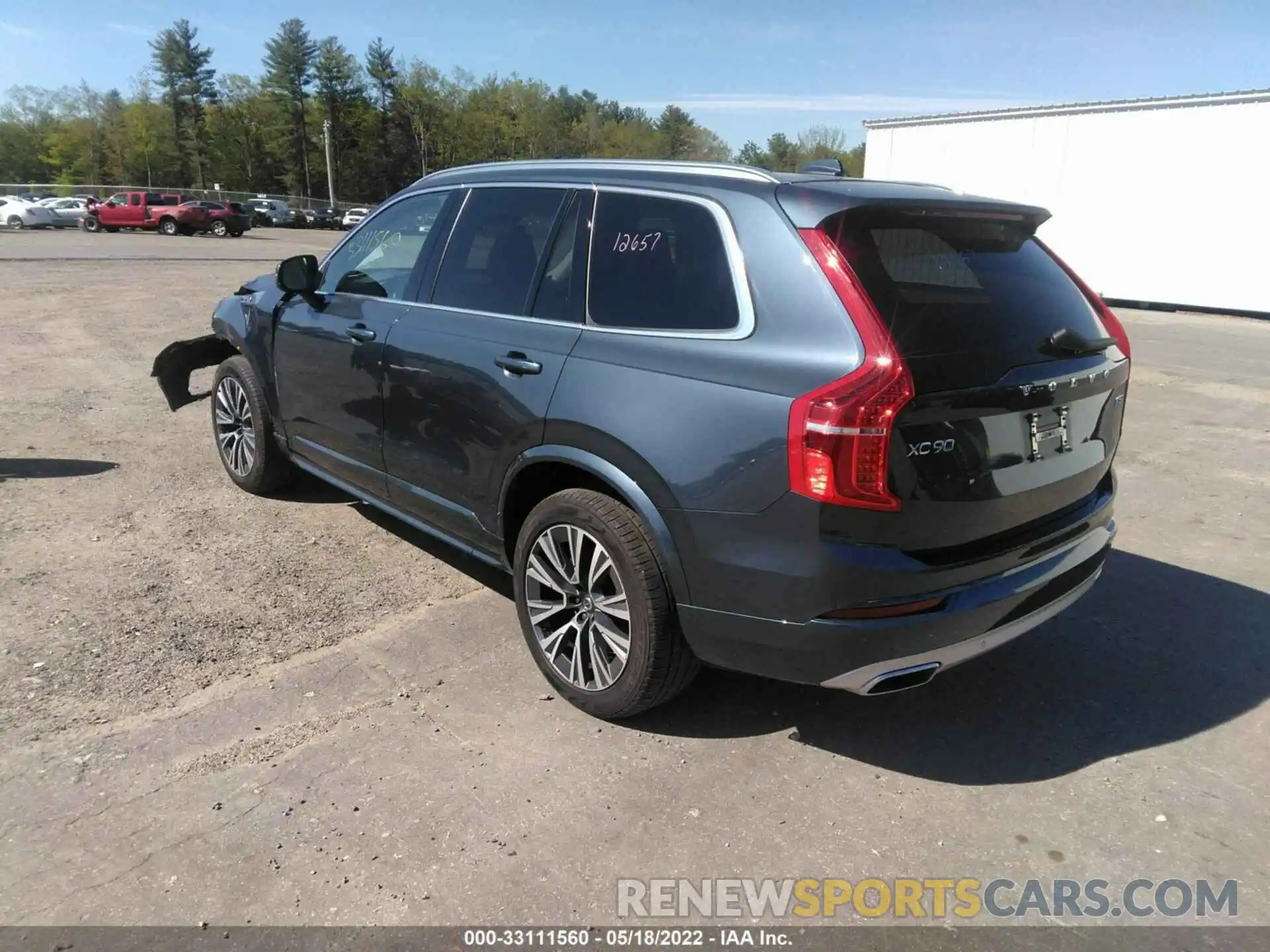 3 Photograph of a damaged car YV4102PK8L1600994 VOLVO XC90 2020