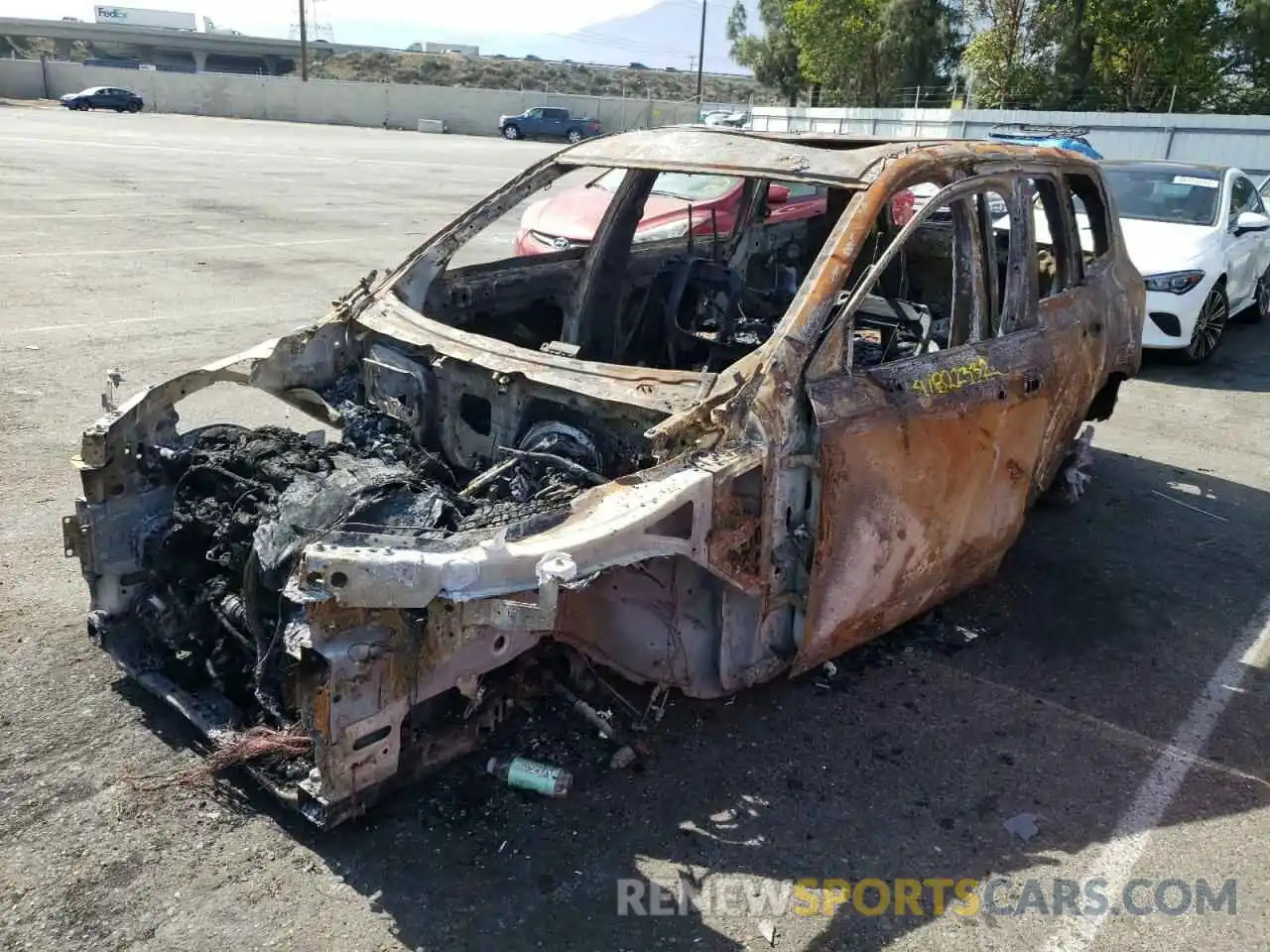 2 Photograph of a damaged car YV4102PK9L1599936 VOLVO XC90 2020