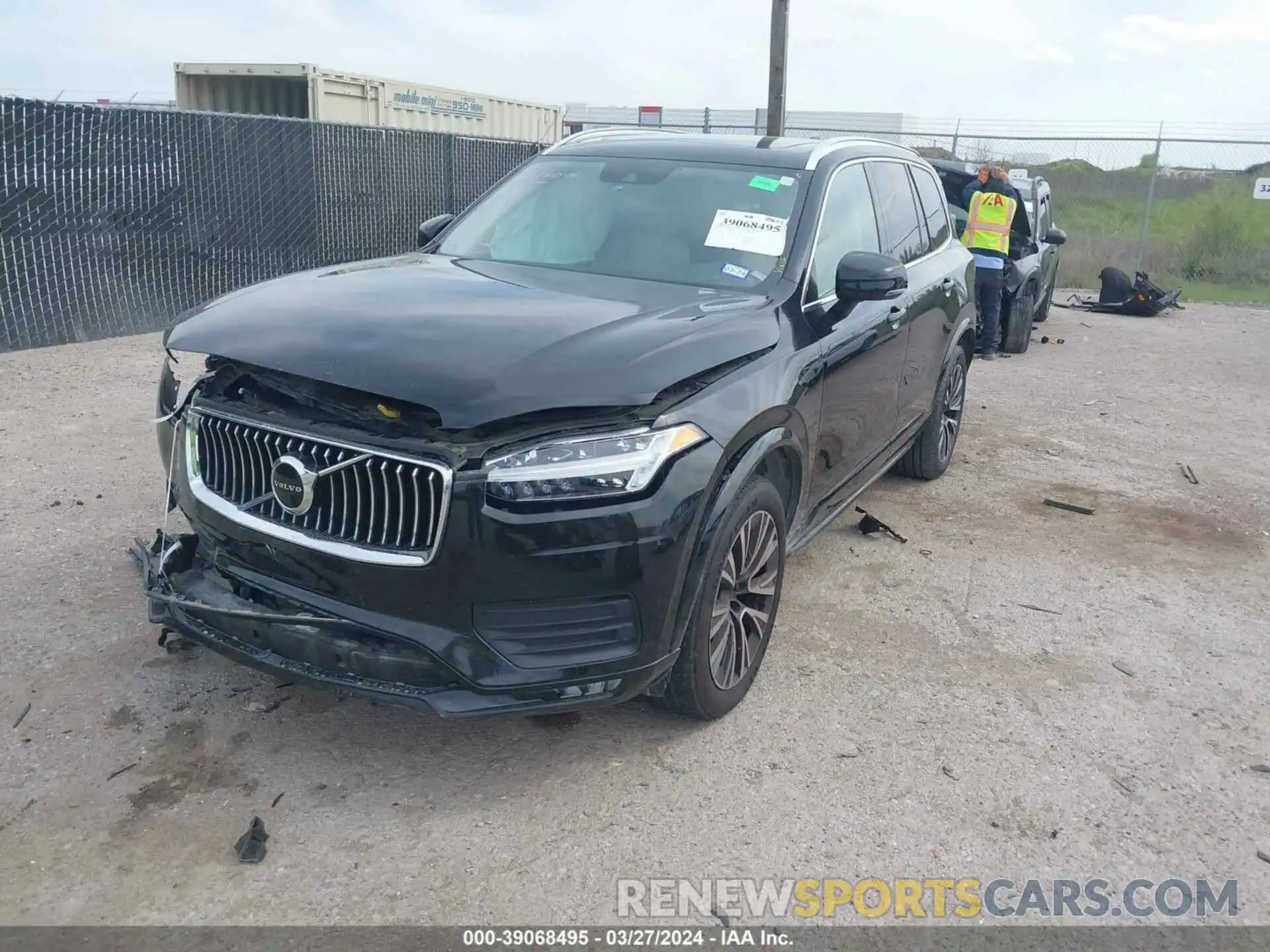 2 Photograph of a damaged car YV4102PKXL1541060 VOLVO XC90 2020