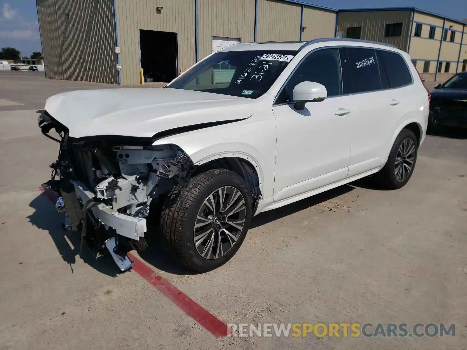 2 Photograph of a damaged car YV4102PKXL1608465 VOLVO XC90 2020