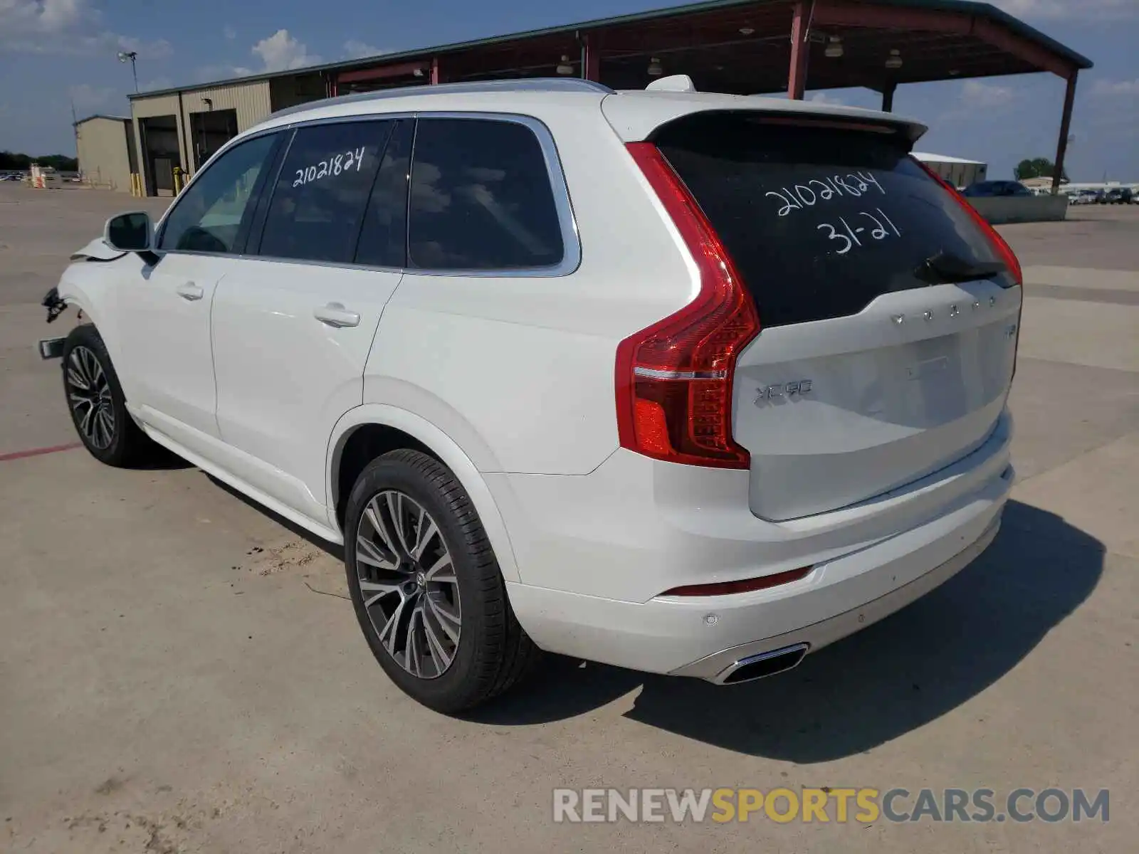 3 Photograph of a damaged car YV4102PKXL1608465 VOLVO XC90 2020