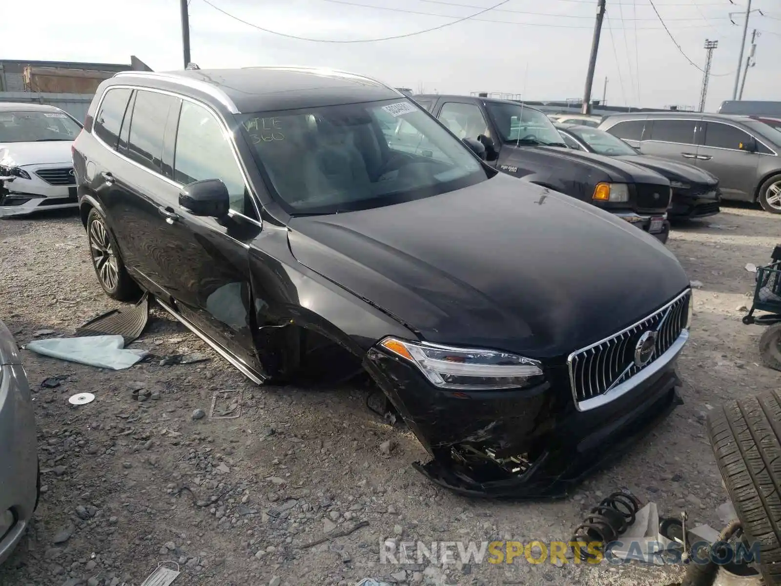 1 Photograph of a damaged car YV4102PKXL1619899 VOLVO XC90 2020