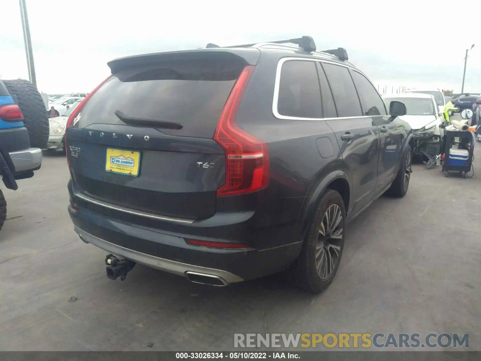 4 Photograph of a damaged car YV4A221K3L1591527 VOLVO XC90 2020