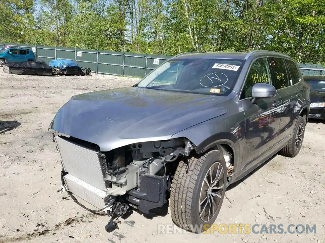 2 Photograph of a damaged car YV4A221K4L1554454 VOLVO XC90 2020