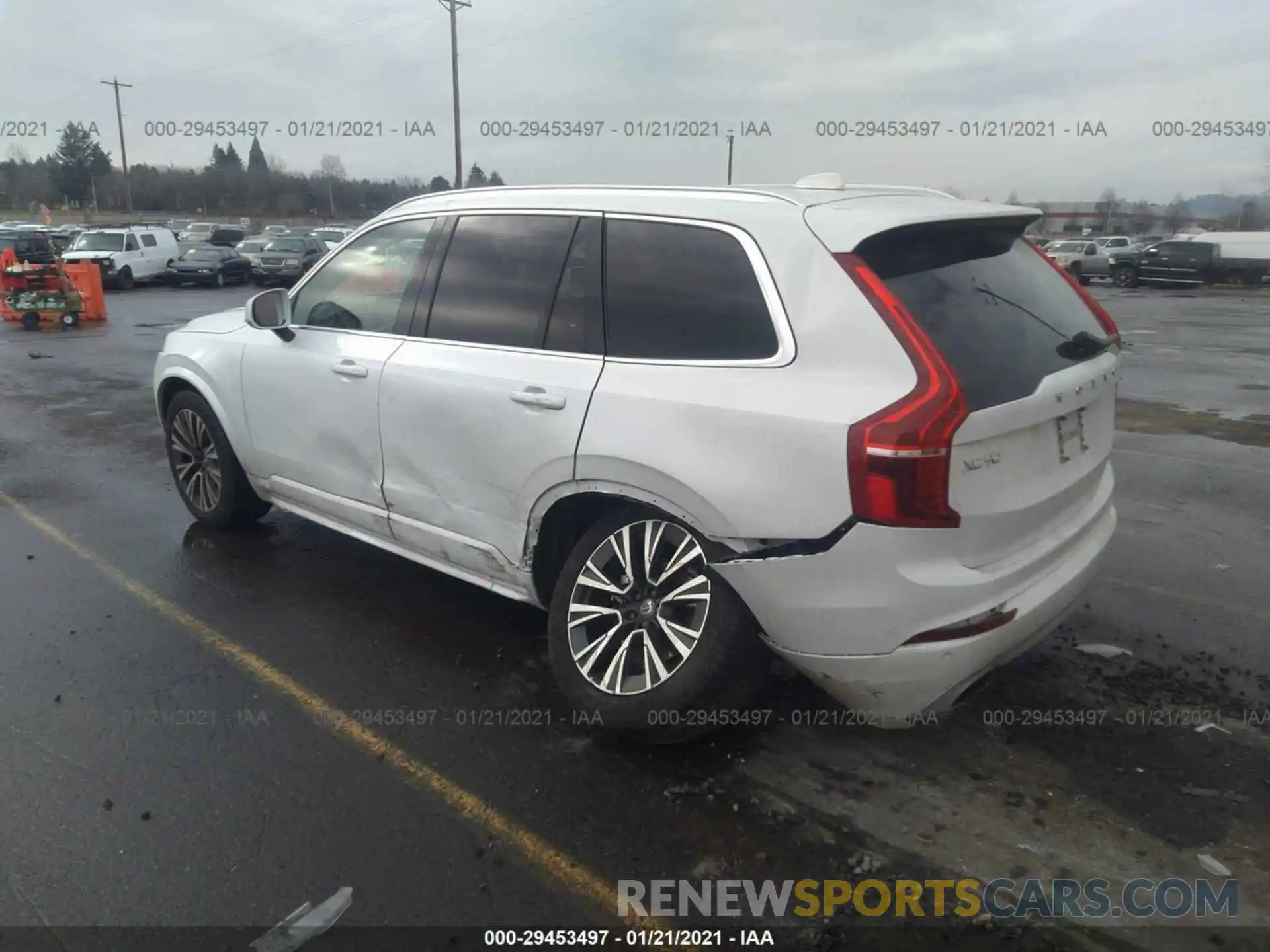 3 Photograph of a damaged car YV4A221K5L1551286 VOLVO XC90 2020