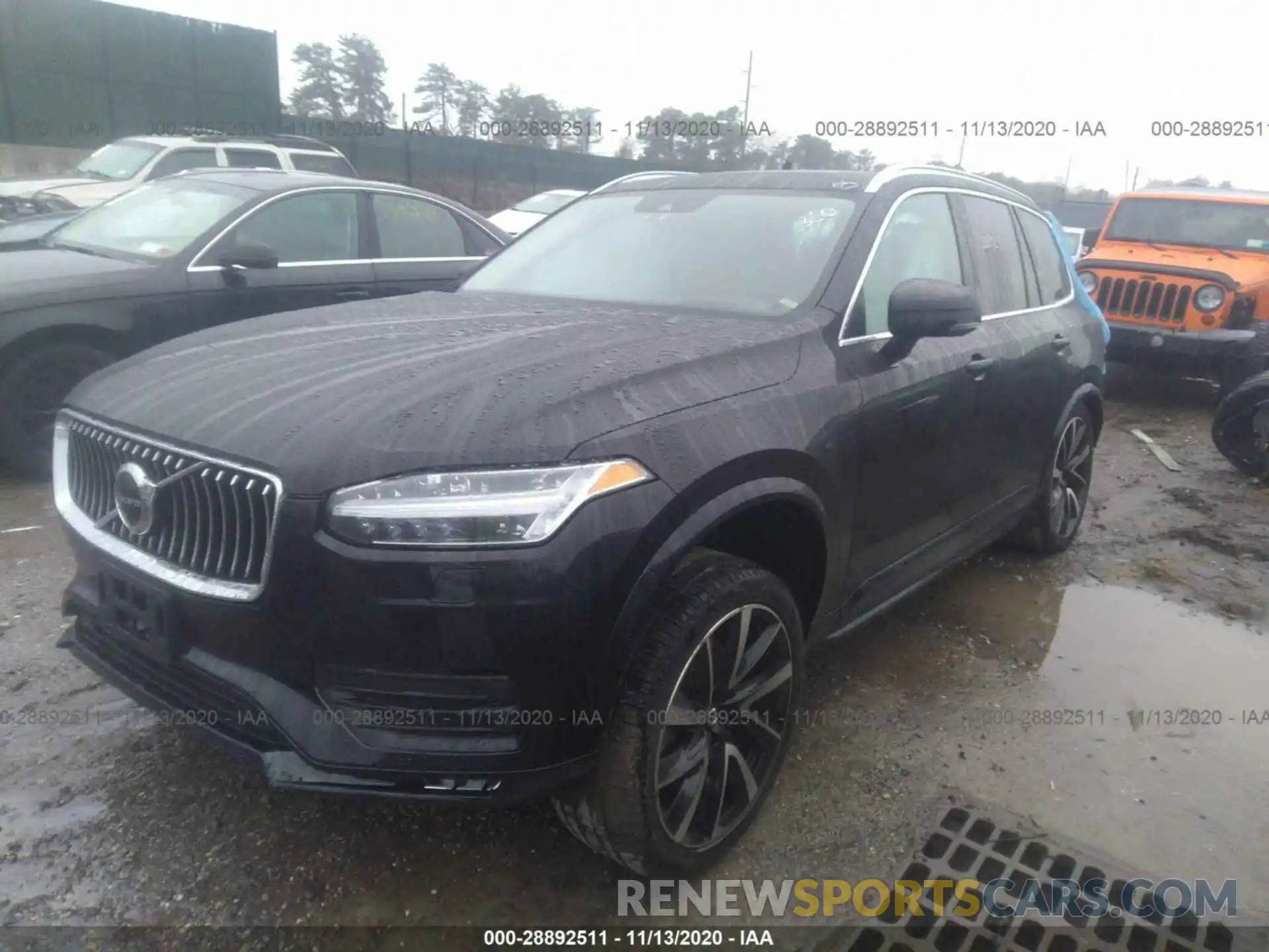 2 Photograph of a damaged car YV4A221K5L1592307 VOLVO XC90 2020