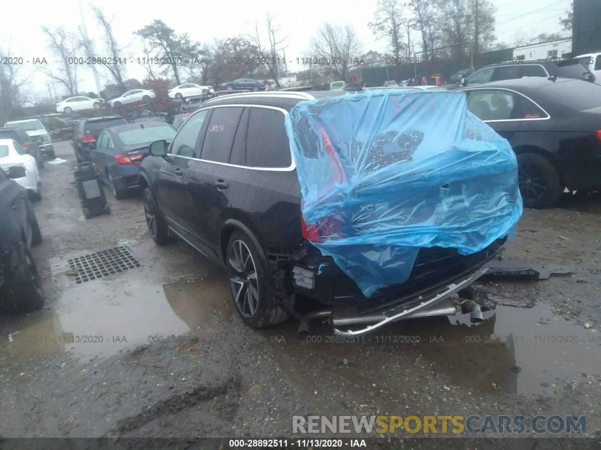 3 Photograph of a damaged car YV4A221K5L1592307 VOLVO XC90 2020