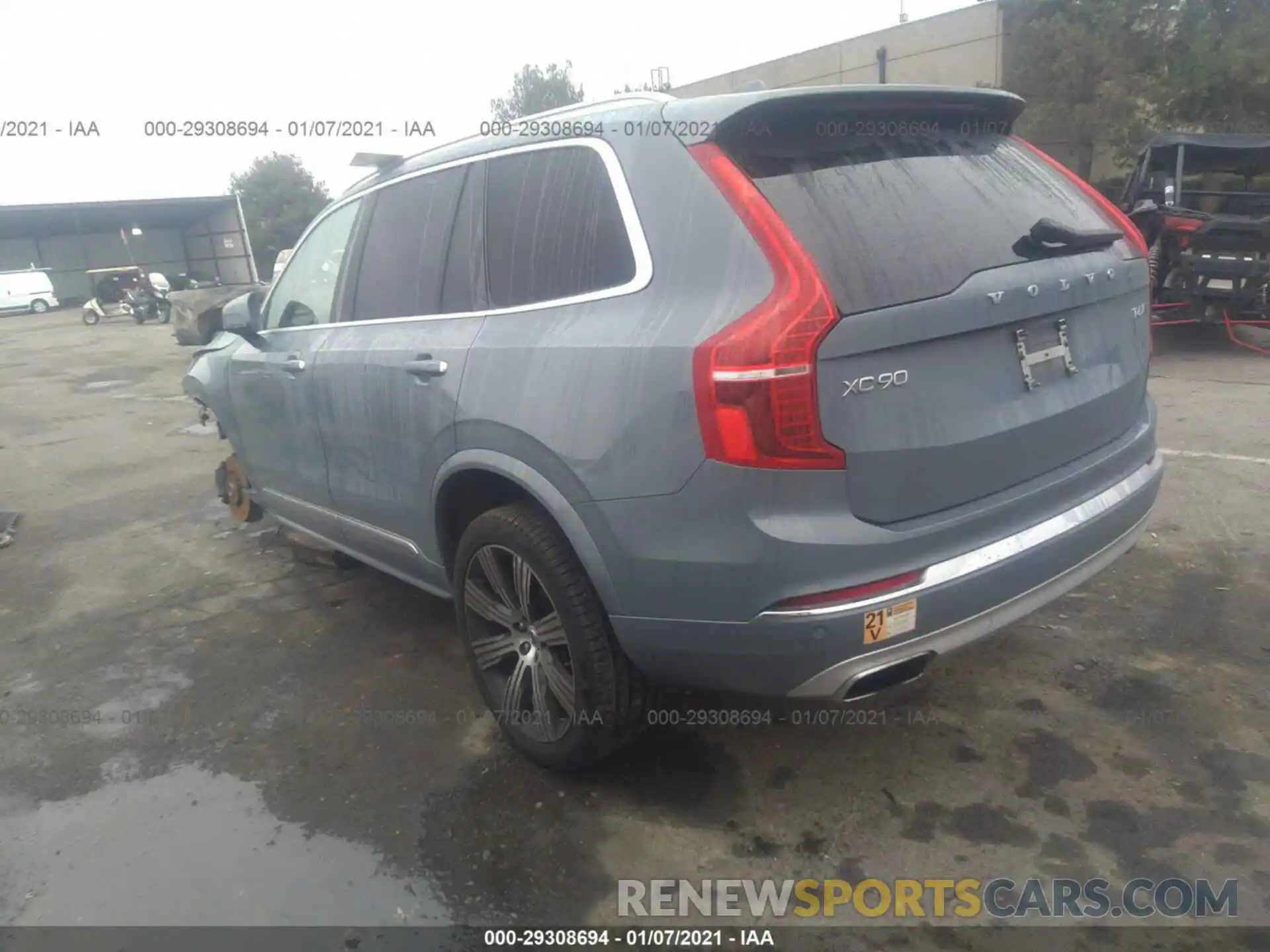 3 Фотография поврежденного автомобиля YV4A221L2L1535846 VOLVO XC90 2020