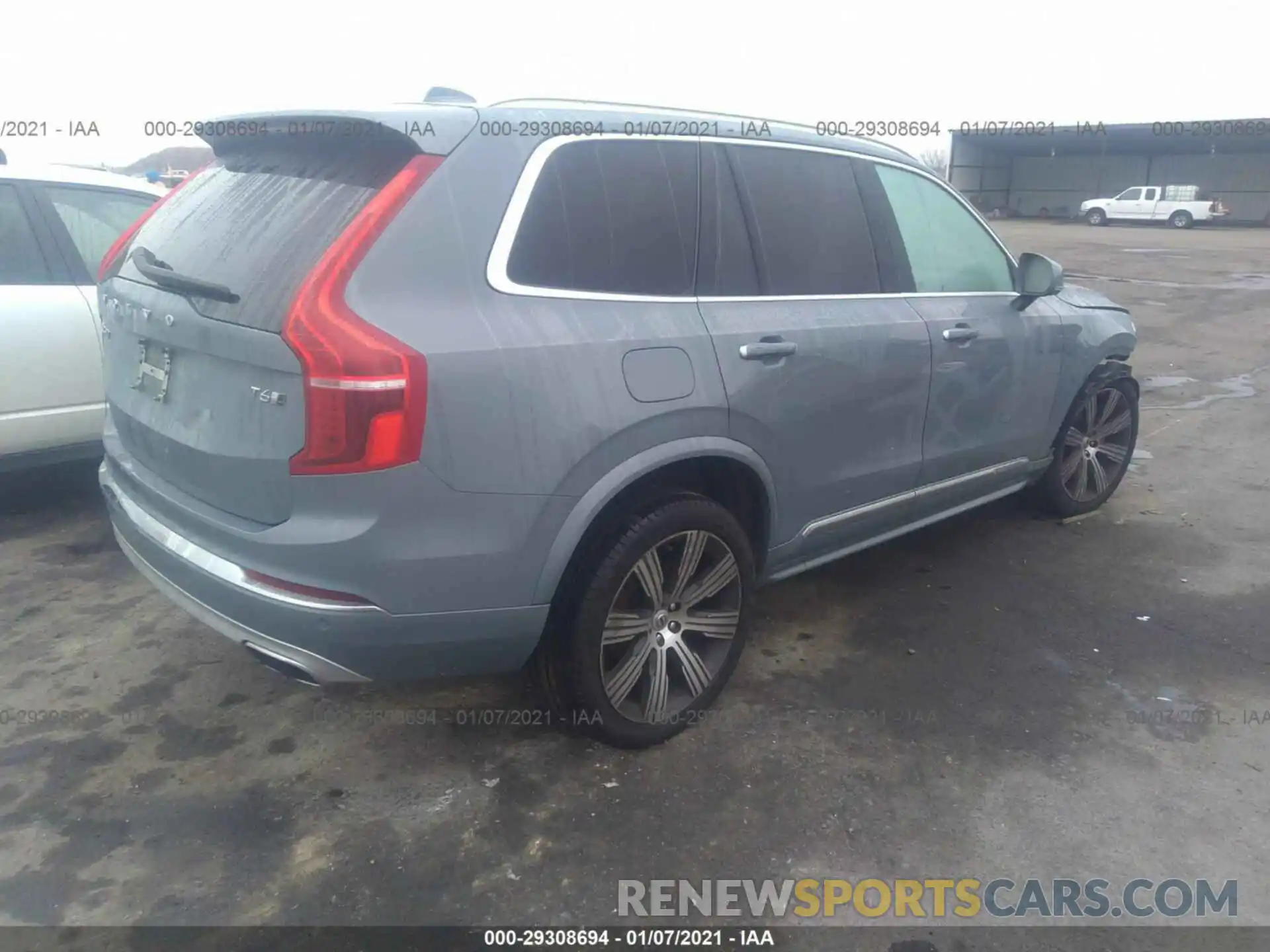 4 Фотография поврежденного автомобиля YV4A221L2L1535846 VOLVO XC90 2020