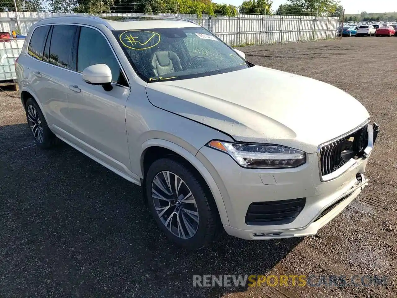 1 Photograph of a damaged car YV4A22PK0L1571100 VOLVO XC90 2020