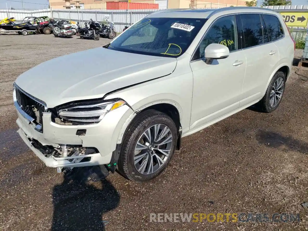 2 Photograph of a damaged car YV4A22PK0L1571100 VOLVO XC90 2020