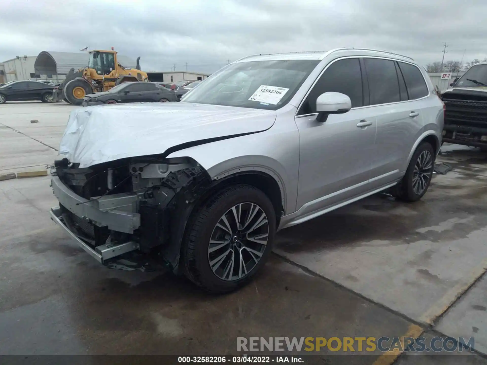 2 Photograph of a damaged car YV4A22PK0L1612390 VOLVO XC90 2020