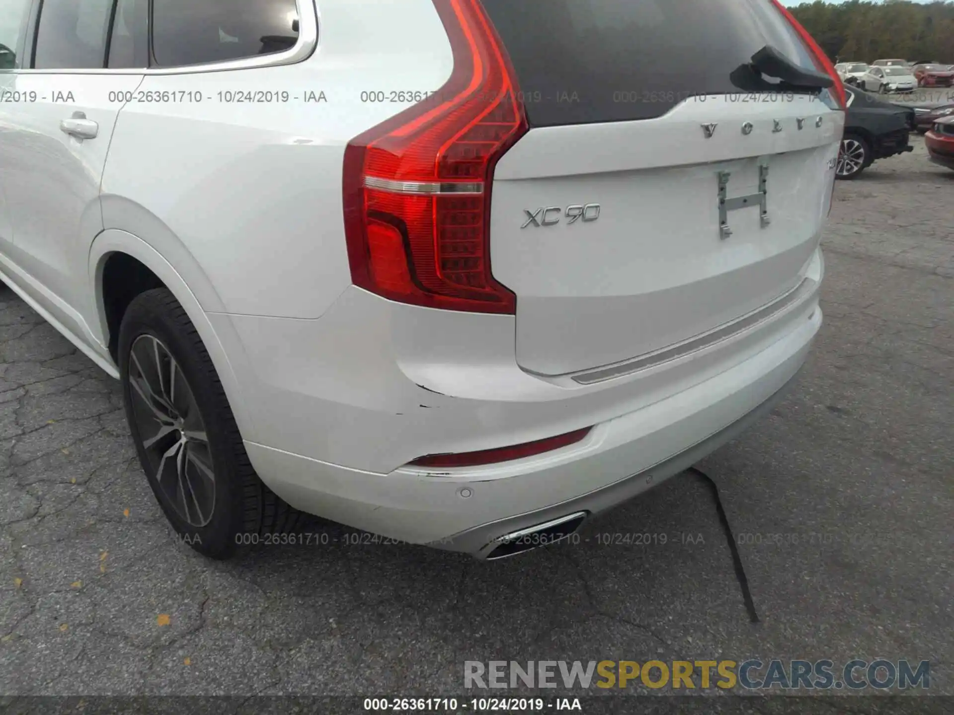 6 Фотография поврежденного автомобиля YV4A22PK1L1546609 VOLVO XC90 2020