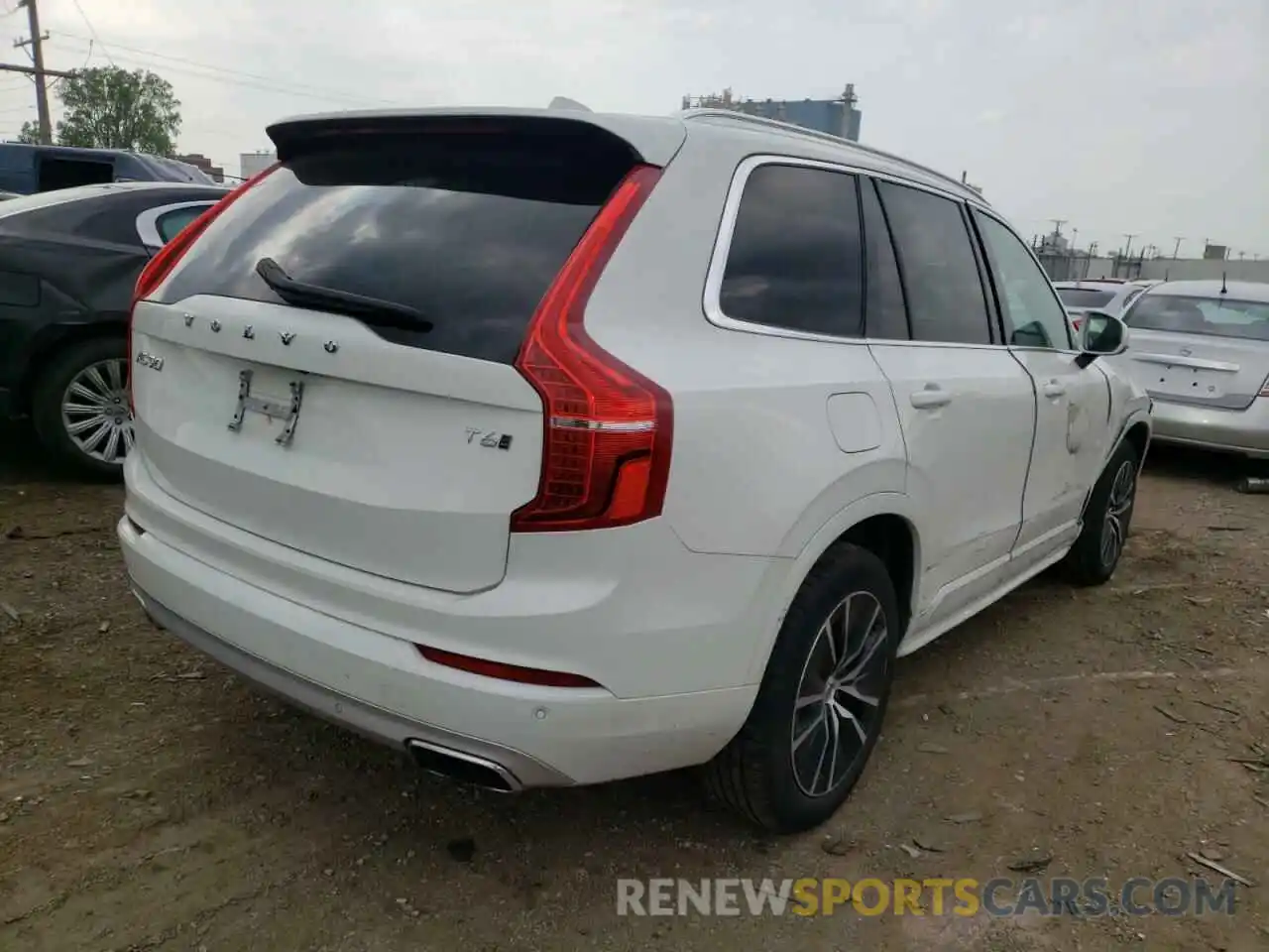 4 Фотография поврежденного автомобиля YV4A22PK3L1530413 VOLVO XC90 2020