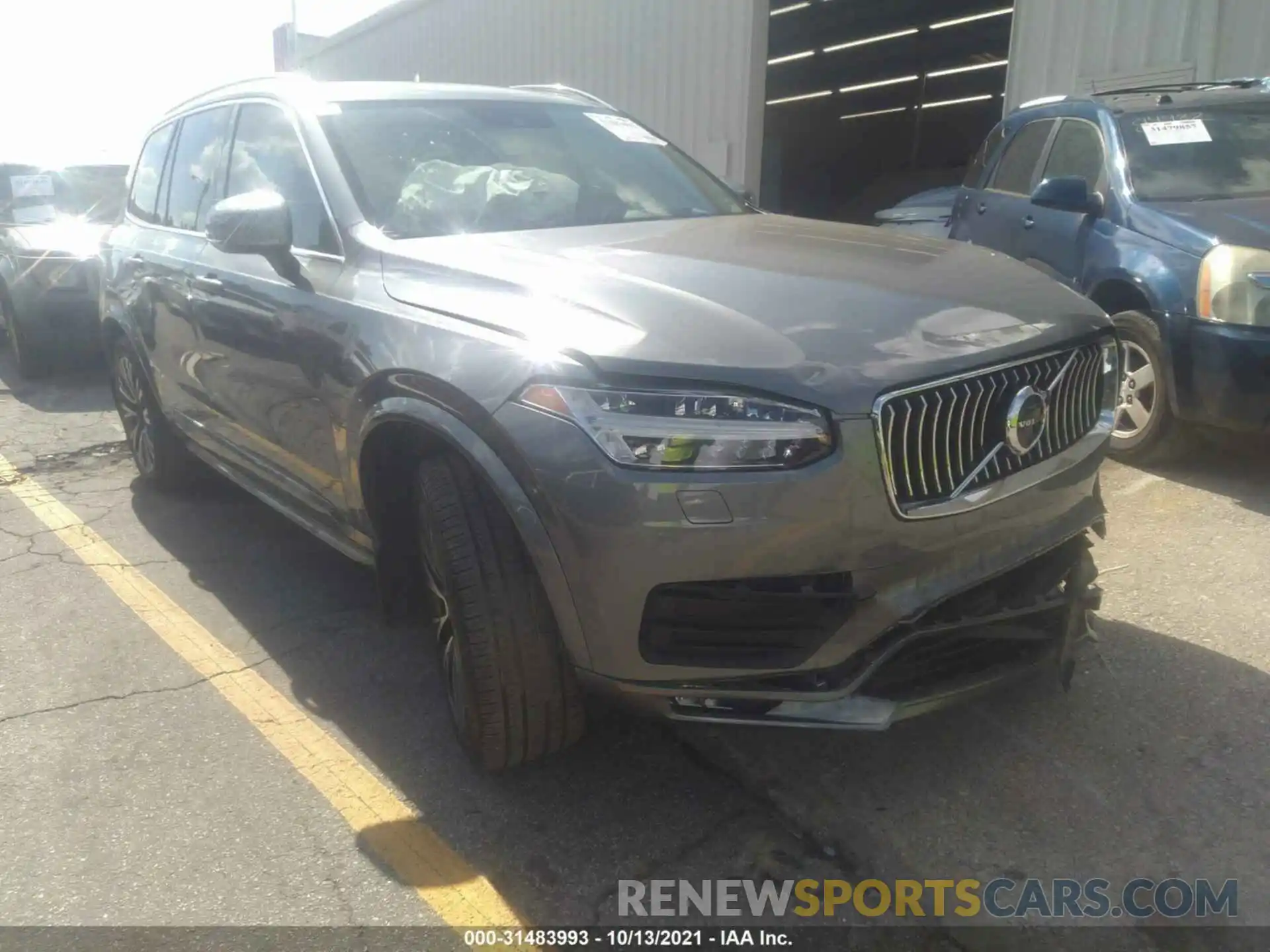 1 Photograph of a damaged car YV4A22PK3L1565338 VOLVO XC90 2020