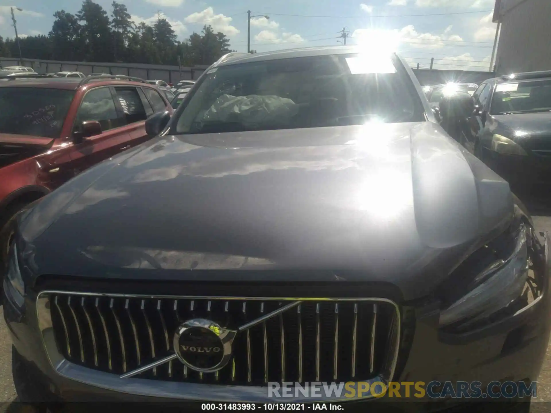 10 Photograph of a damaged car YV4A22PK3L1565338 VOLVO XC90 2020