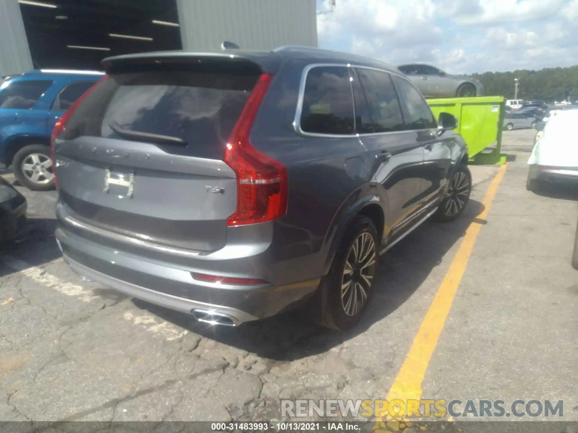 4 Фотография поврежденного автомобиля YV4A22PK3L1565338 VOLVO XC90 2020