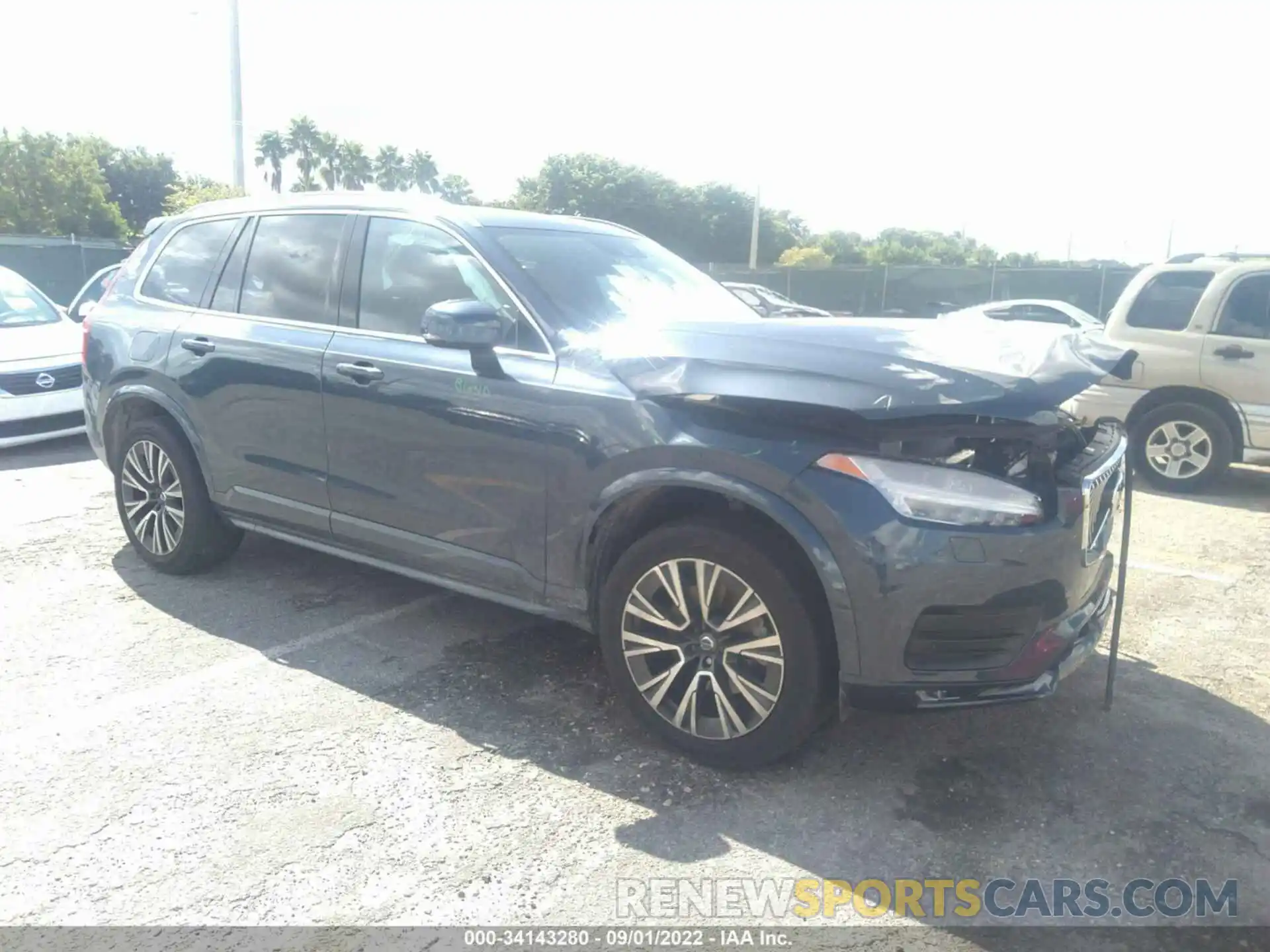 1 Photograph of a damaged car YV4A22PK3L1580003 VOLVO XC90 2020