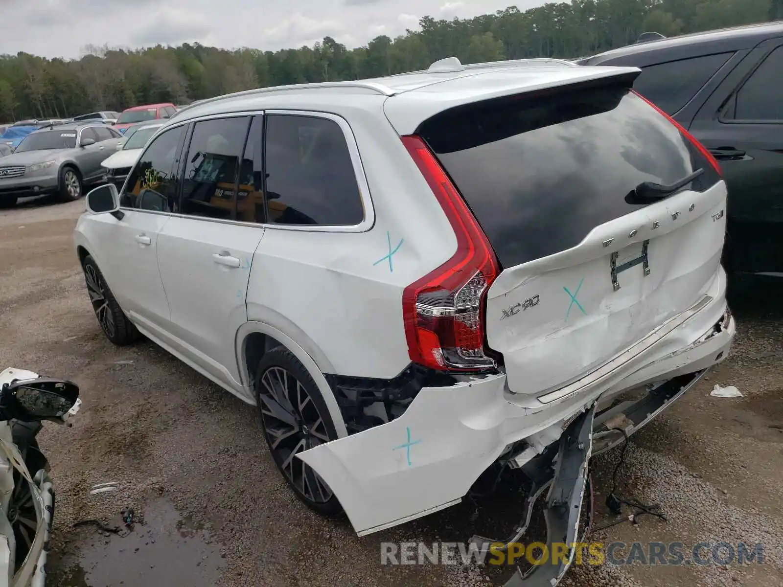 3 Photograph of a damaged car YV4A22PK3L1581474 VOLVO XC90 2020