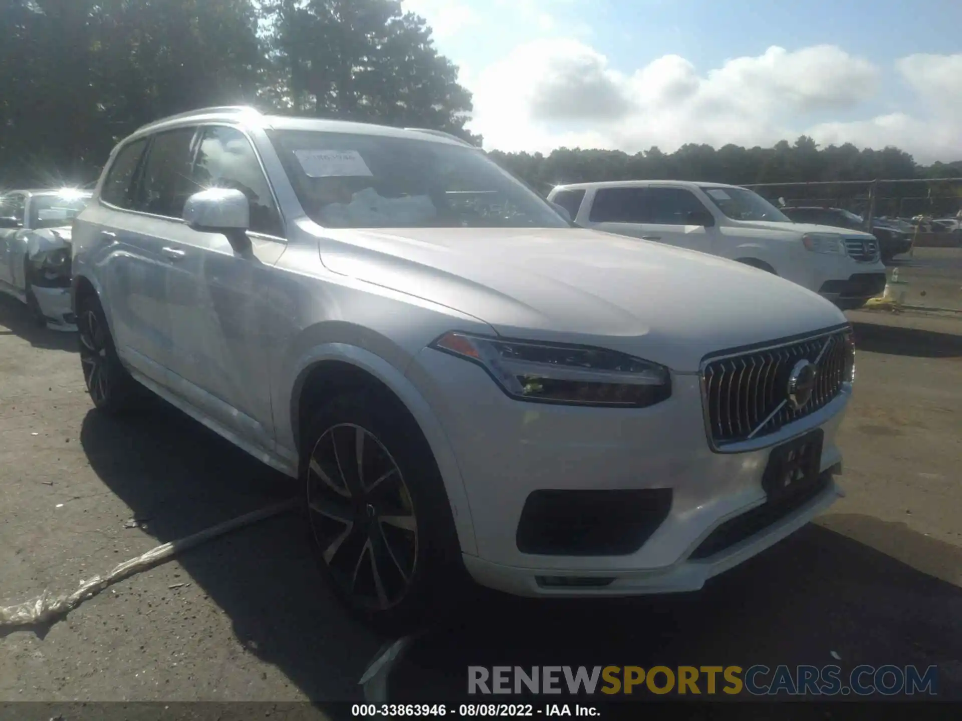 1 Photograph of a damaged car YV4A22PK5L1532275 VOLVO XC90 2020