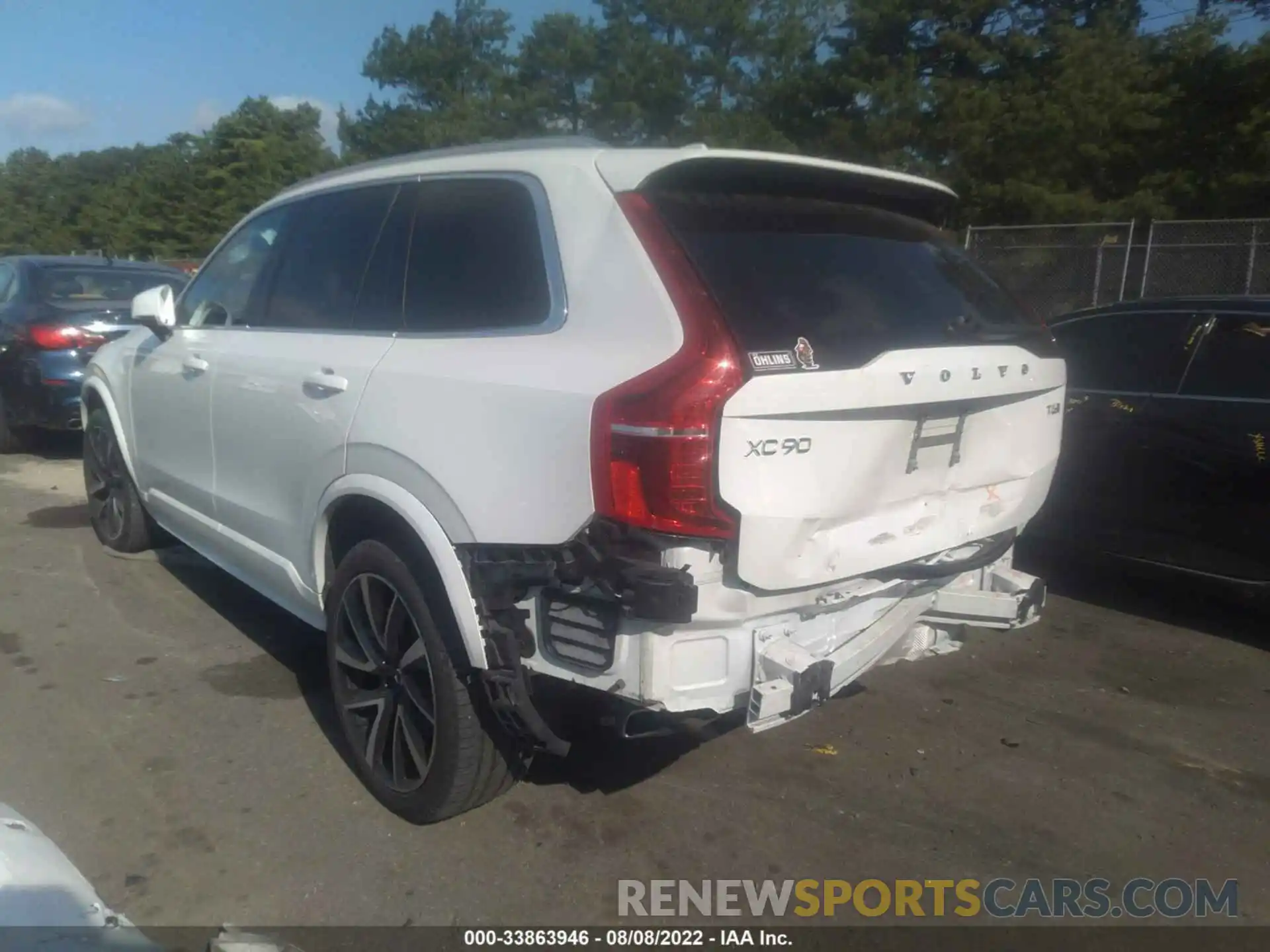 3 Photograph of a damaged car YV4A22PK5L1532275 VOLVO XC90 2020