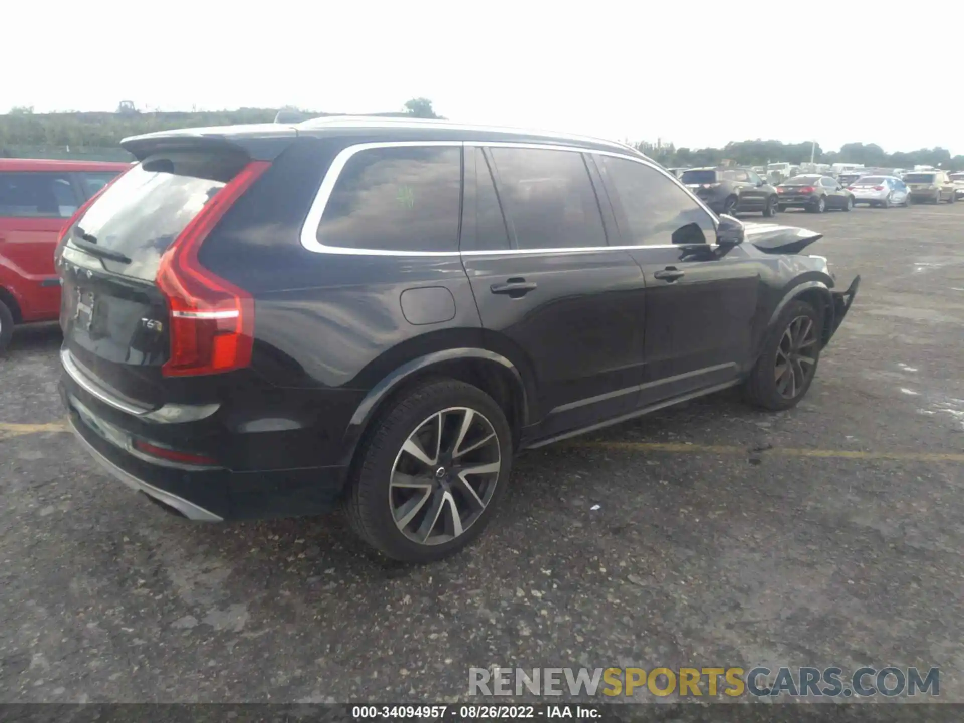 4 Фотография поврежденного автомобиля YV4A22PK5L1554566 VOLVO XC90 2020