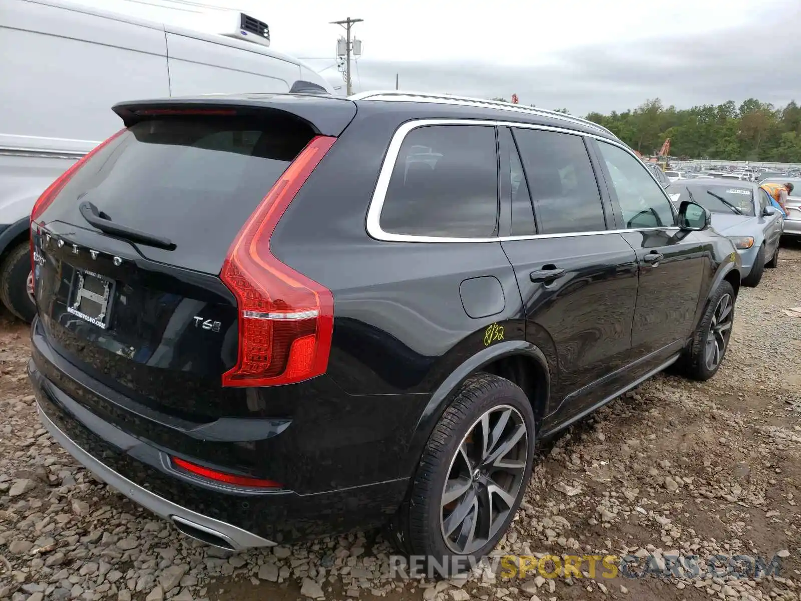 4 Фотография поврежденного автомобиля YV4A22PK5L1559590 VOLVO XC90 2020