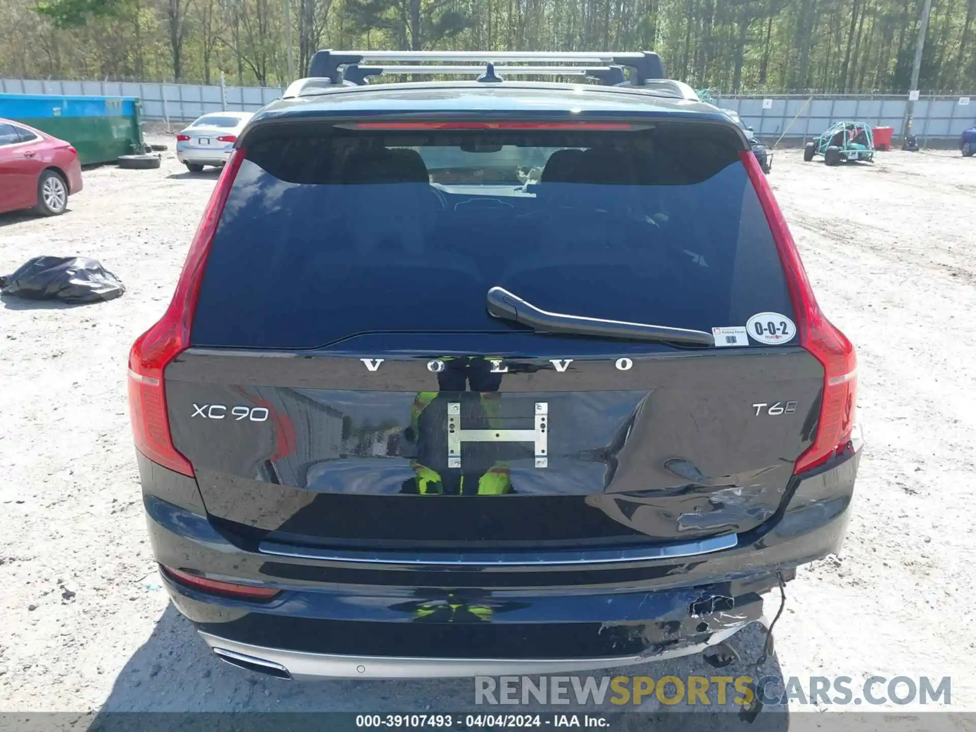 16 Photograph of a damaged car YV4A22PK5L1573344 VOLVO XC90 2020