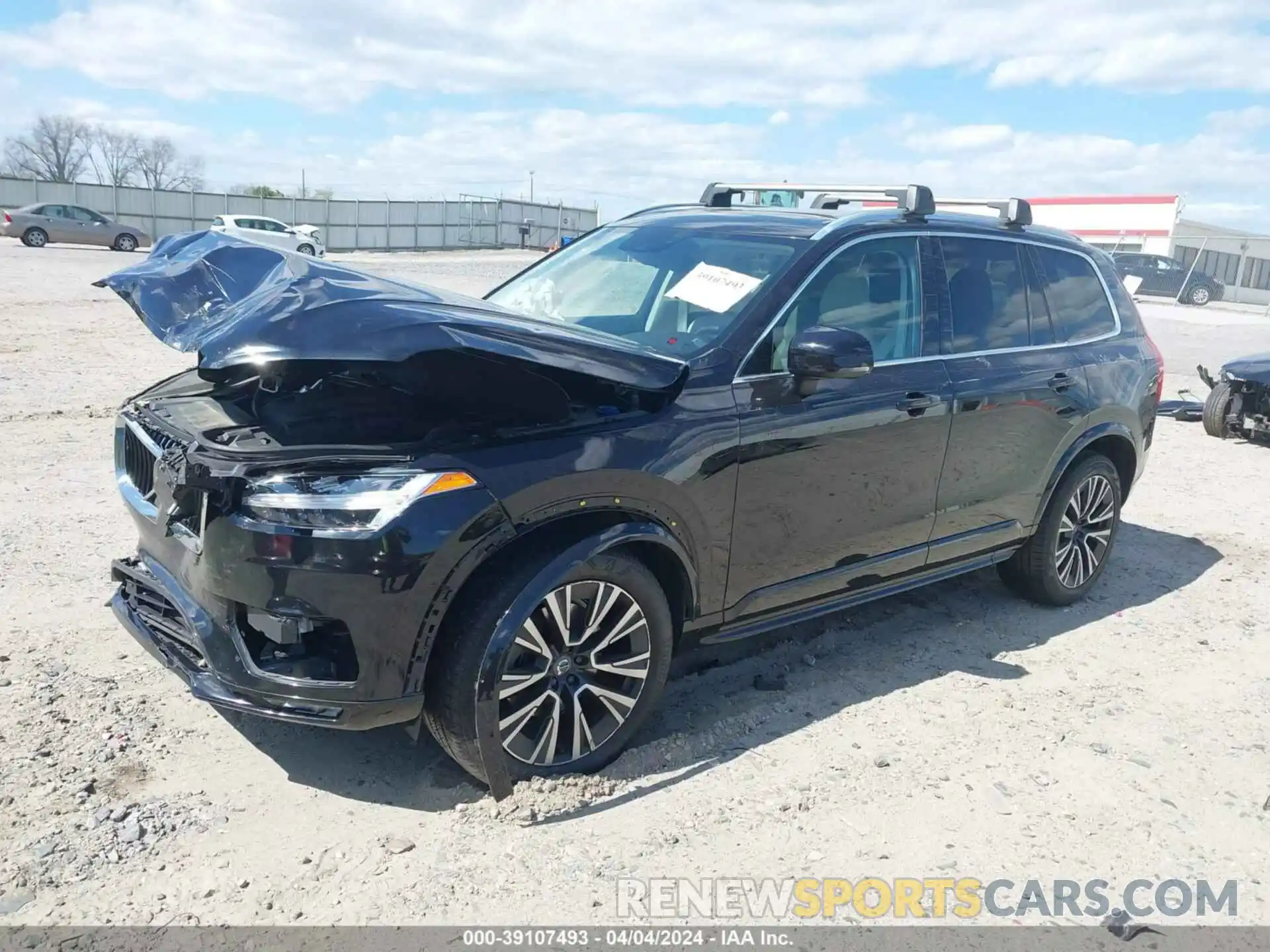 2 Photograph of a damaged car YV4A22PK5L1573344 VOLVO XC90 2020