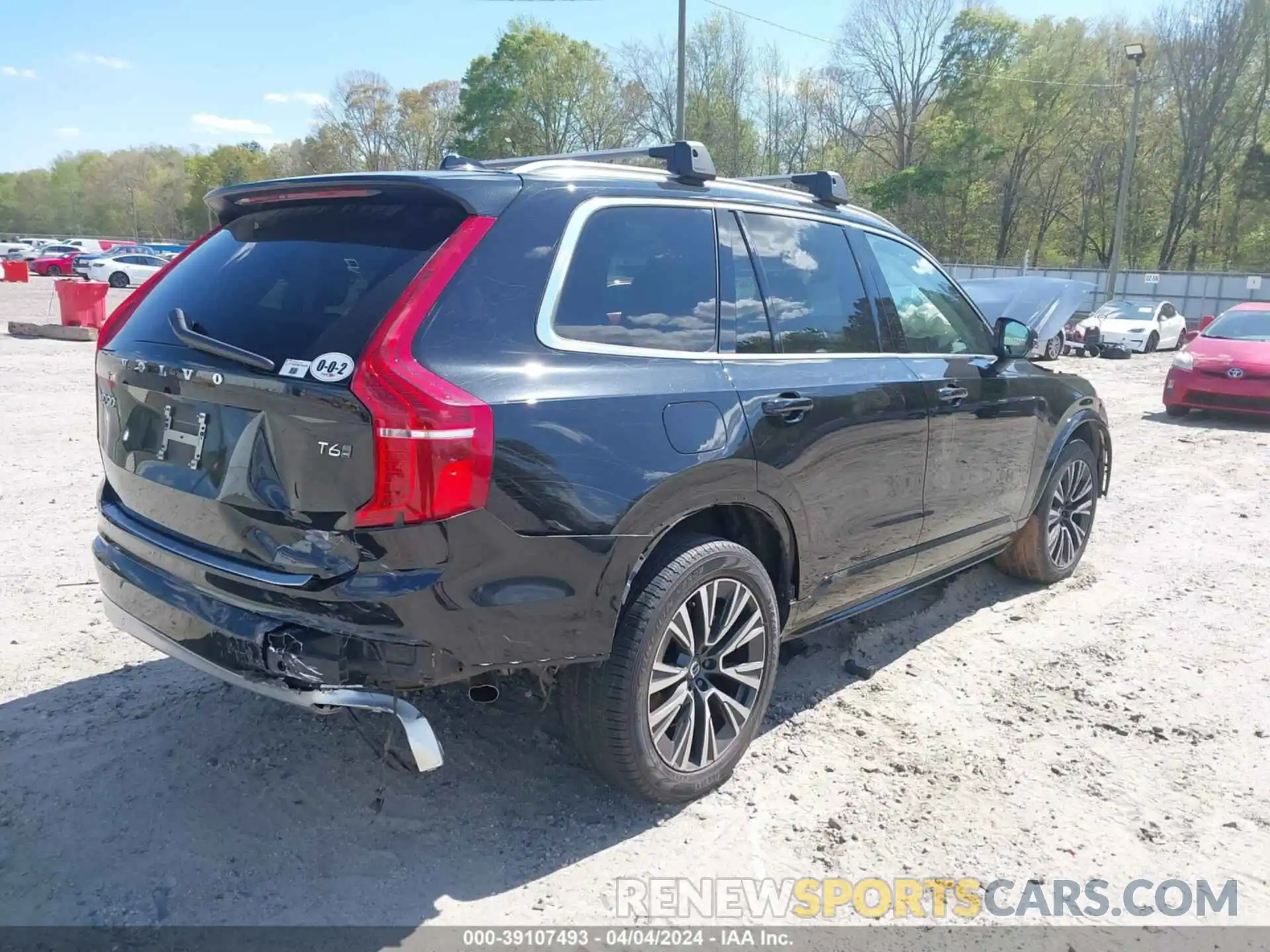 4 Photograph of a damaged car YV4A22PK5L1573344 VOLVO XC90 2020