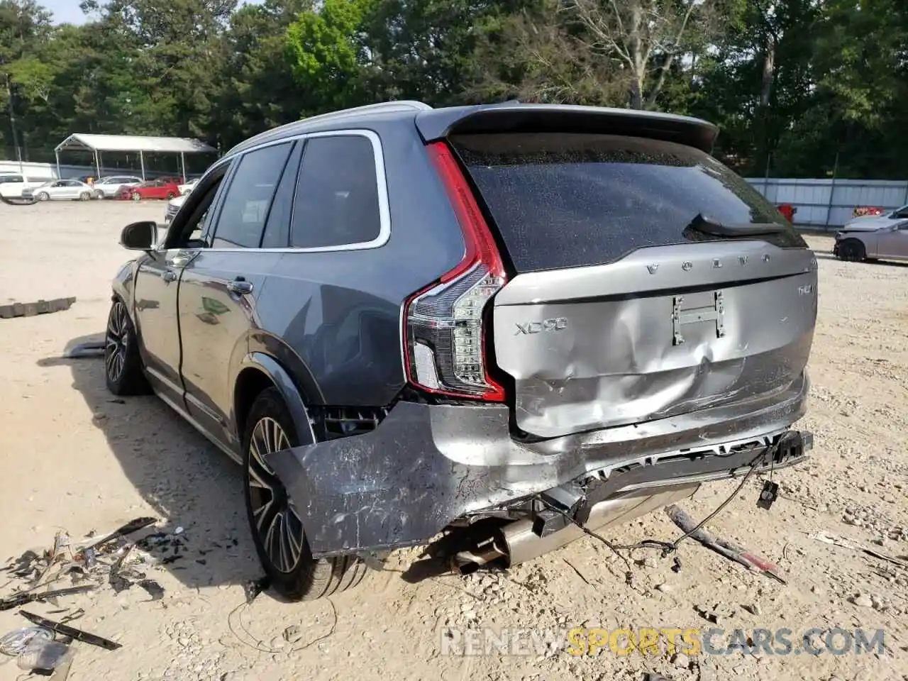 3 Photograph of a damaged car YV4A22PK5L1600929 VOLVO XC90 2020