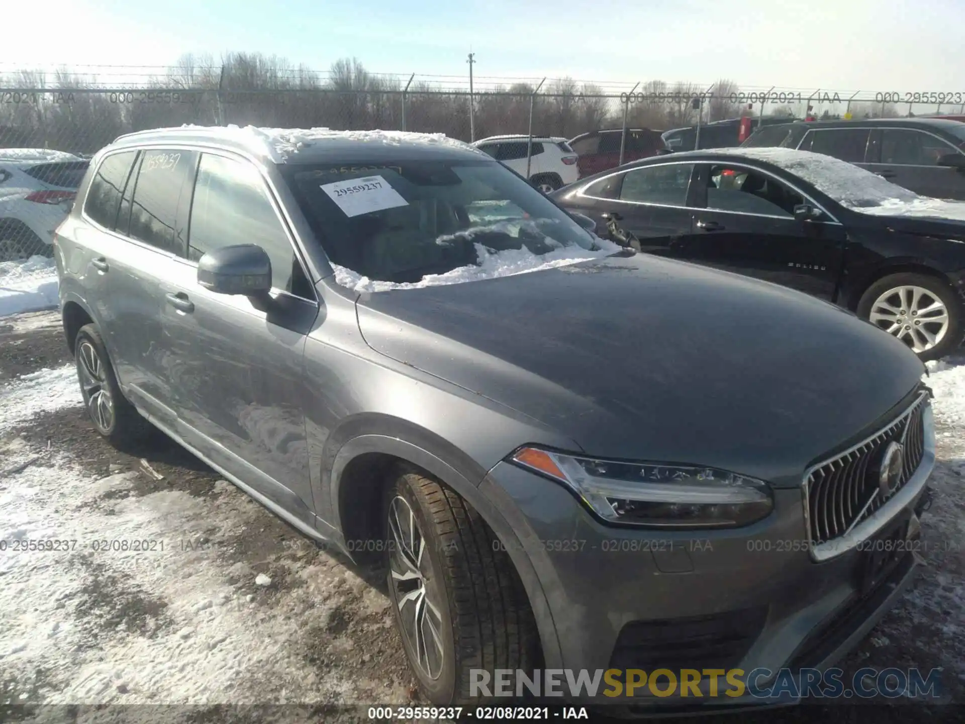 1 Photograph of a damaged car YV4A22PK7L1530849 VOLVO XC90 2020